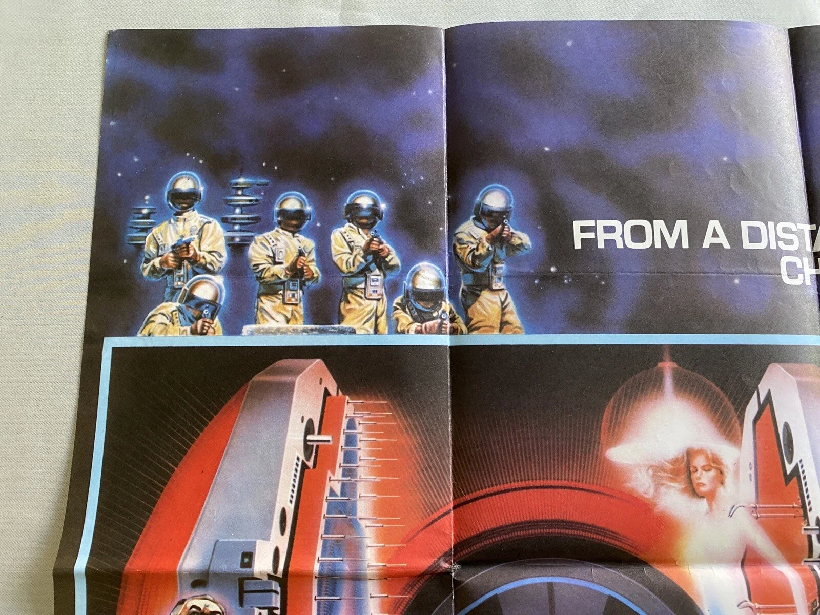 THE HUMANOID - UK QUAD (30"x 40") ORIGINAL VINTAGE CINEMA POSTER 1979 SCI FI, изображение 3