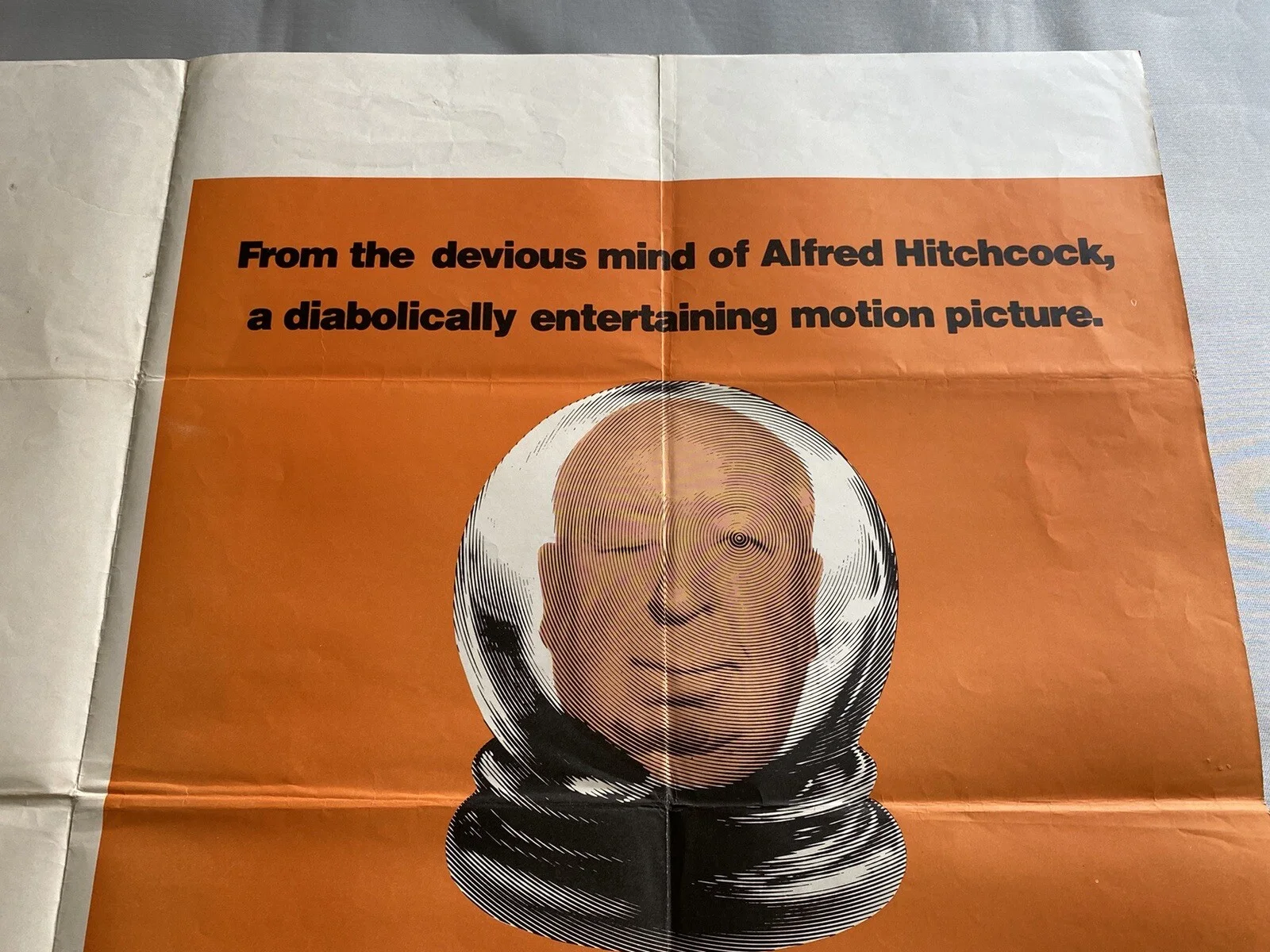 FAMILY PLOT - UK QUAD (30"x 40") ORIGINAL VINTAGE CINEMA POSTER HITCHCOCK 1976, изображение 4