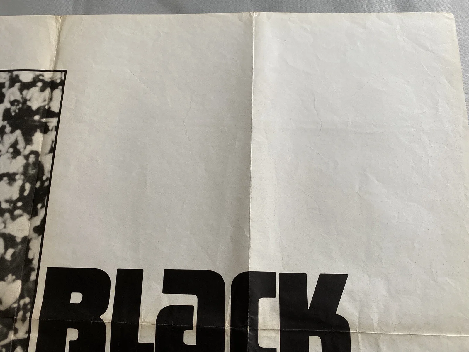 BLACK SUNDAY - UK QUAD (30"x 40") ORIGINAL VINTAGE CINEMA POSTER 1977, изображение 4