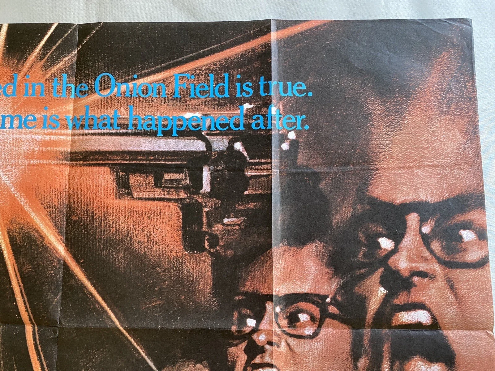 THE ONION FIELD - UK QUAD (30"x 40") ORIGINAL VINTAGE CINEMA POSTER 1979 WOODS, изображение 5