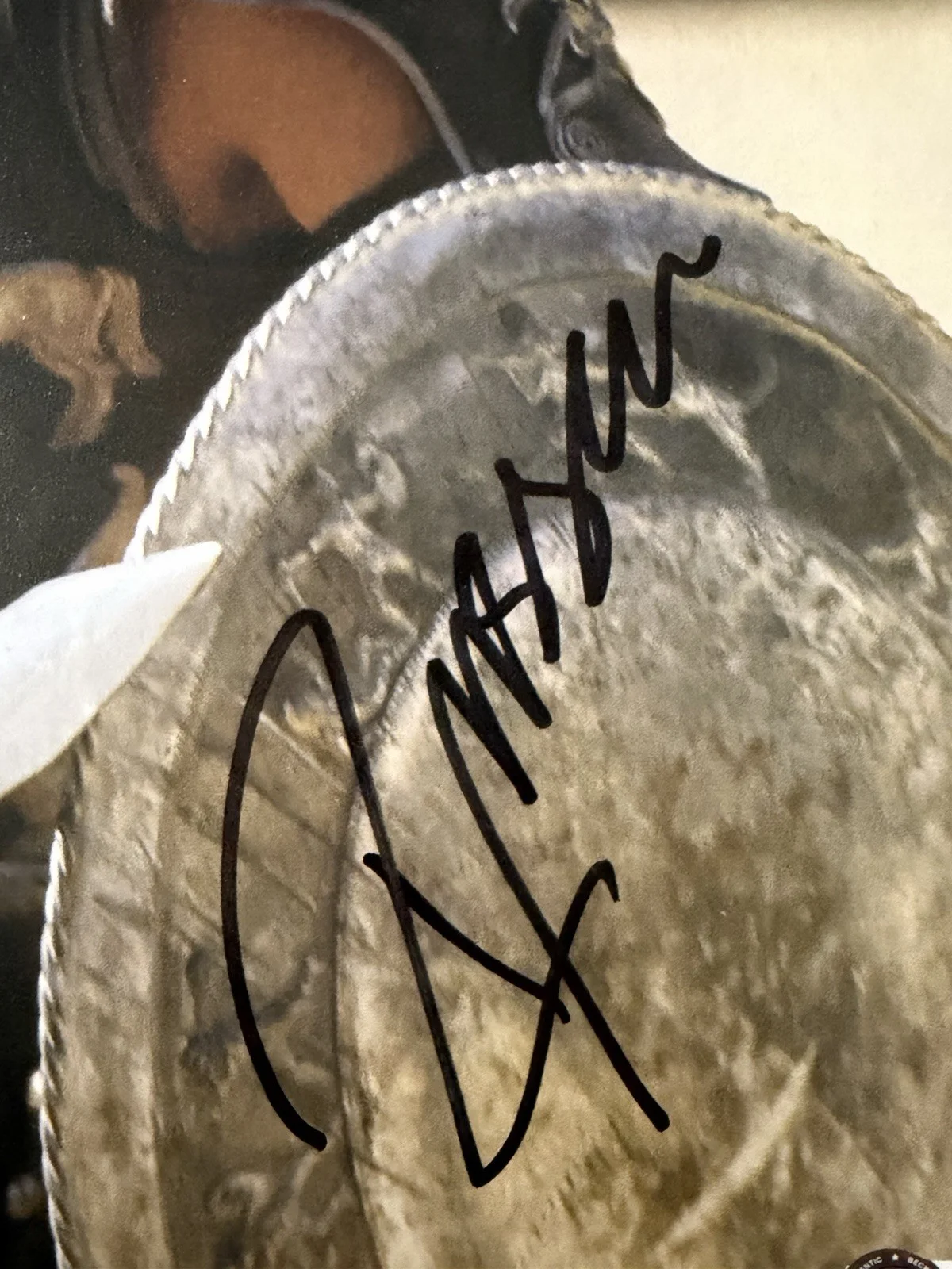 Russell Crowe — RUSSELL CROWE SIGNED 11x14 PHOTOGRAPH 'GLADIATOR' MAXIMUS BECKETT BT97963, изображение 2