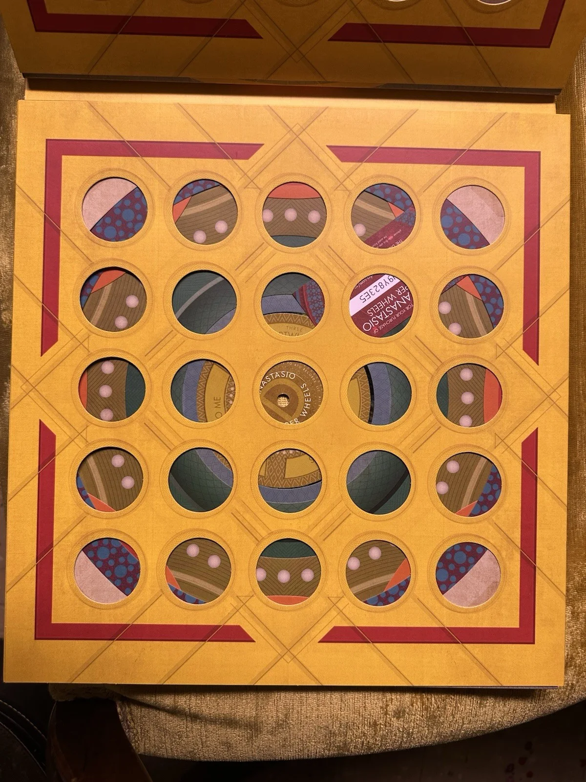 Trey Anastasio (of Phish) Signed Paper Wheels Record Album LP Colored Vinyl, изображение 5