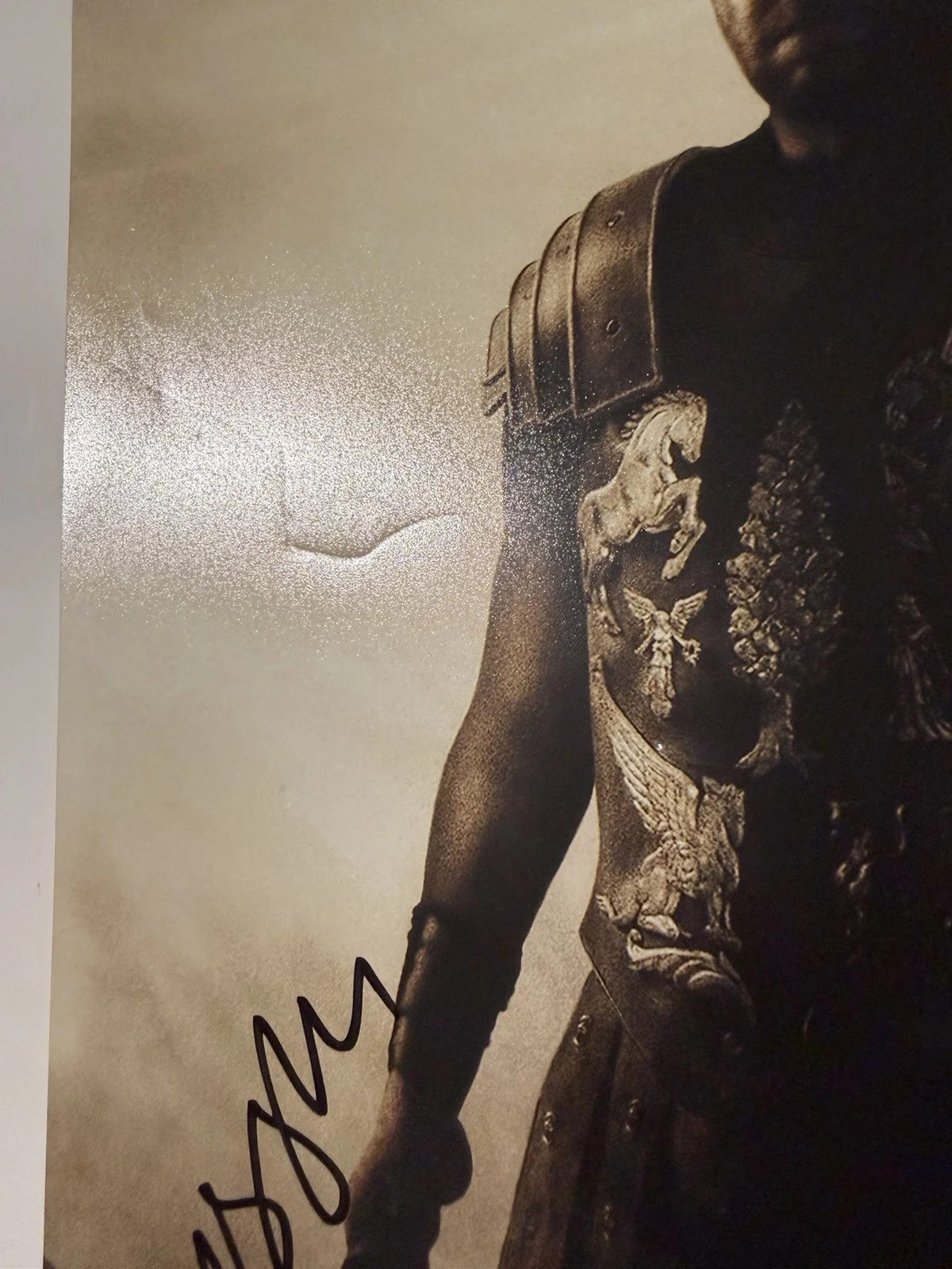 Russell Crowe — RUSSELL CROWE SIGNED 11x17 PHOTOGRAPH 'GLADIATOR' MAXIMUS BECKETT BT97963, изображение 3