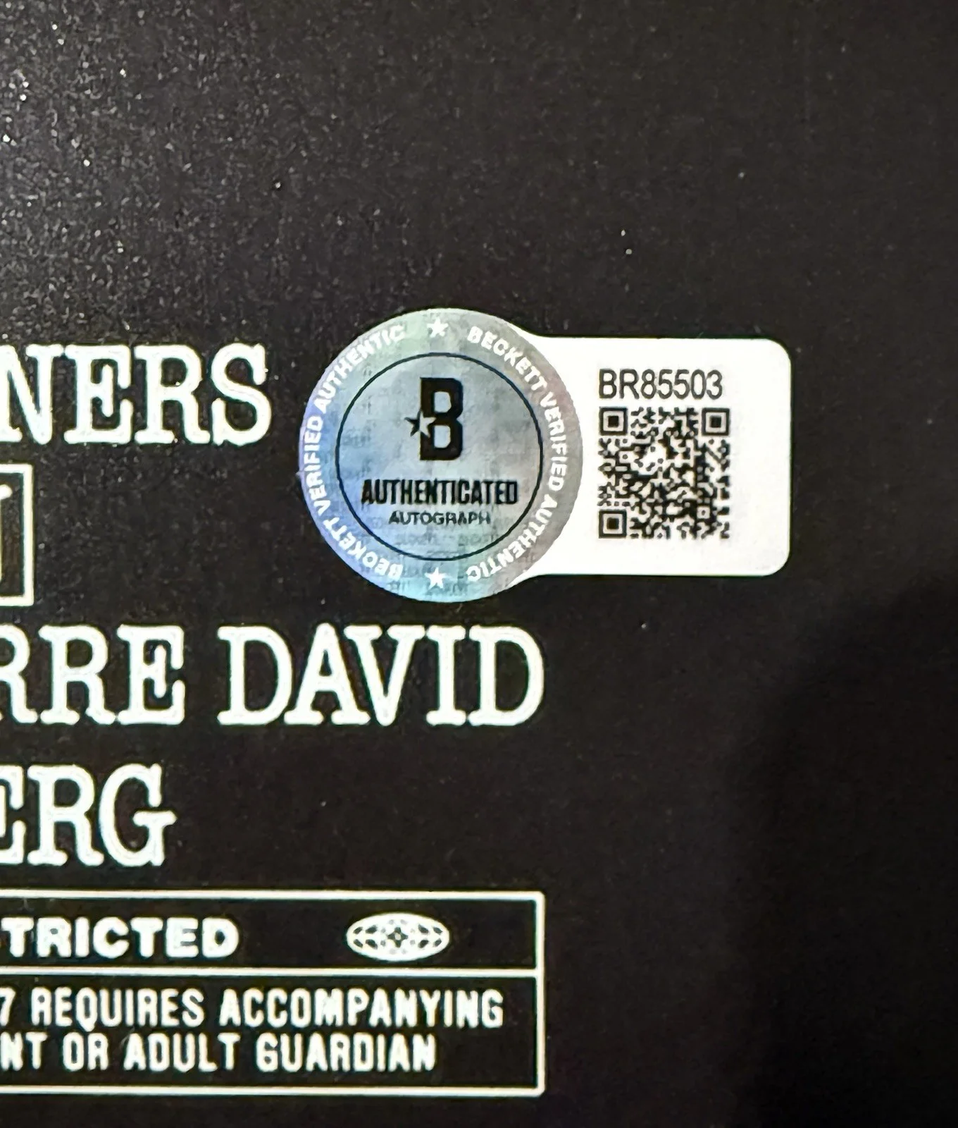David Cronenbrg — DAVID CRONENBERG SIGNED AUTOGRAPH SCANNERS 12X18 PHOTO BECKETT BR85503, изображение 3