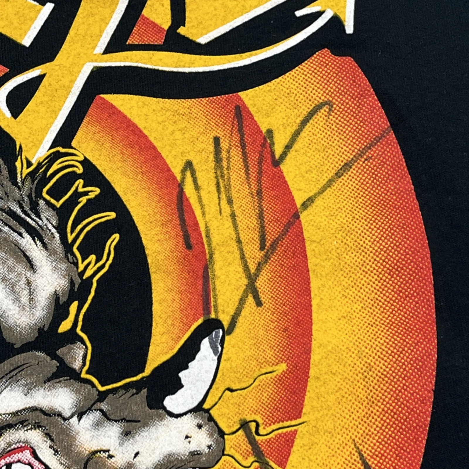 Jackyl - Band SIGNED Autographed "Best In Show" Graphic T-Shirt Size XL Black, image 3