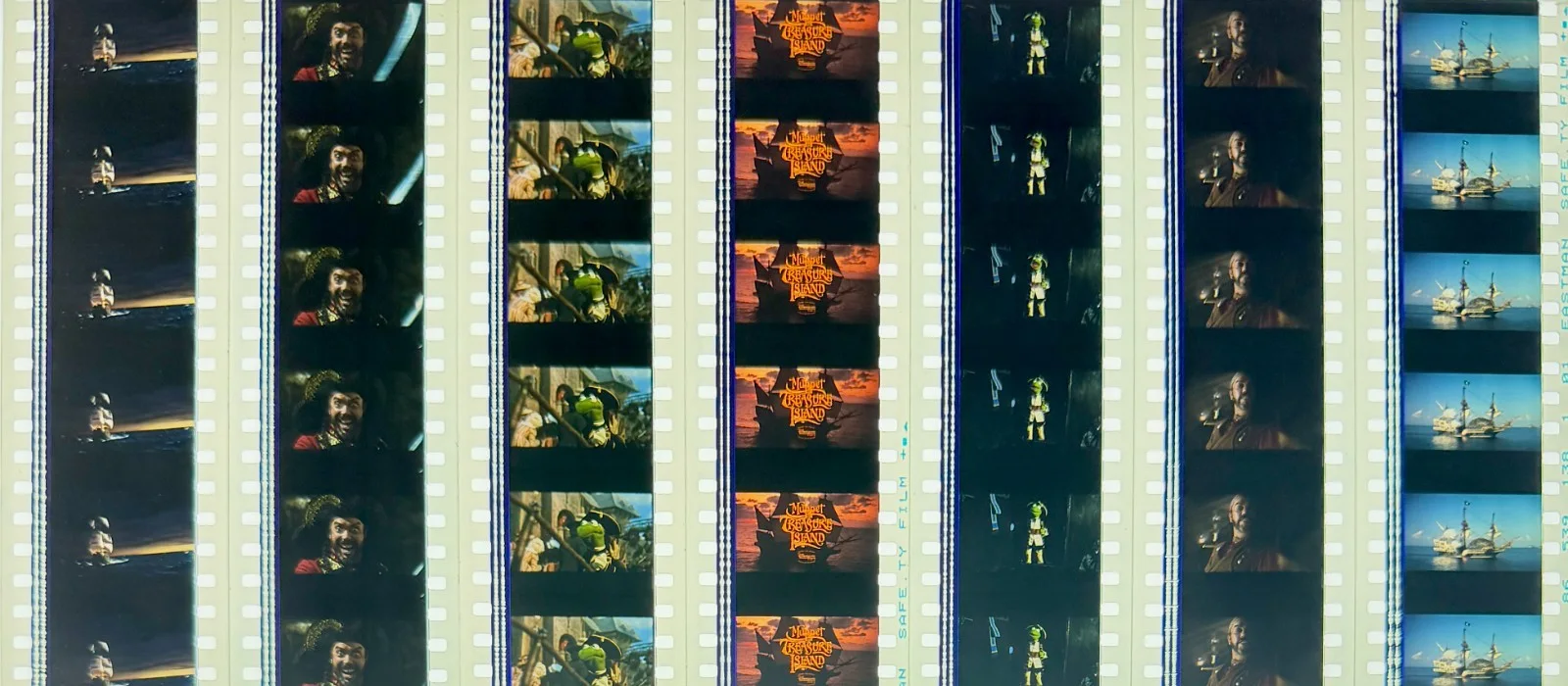 Muppet Treasure Island 1996 Very Rare Unmounted Genuine 35mm Film Cells, изображение 3