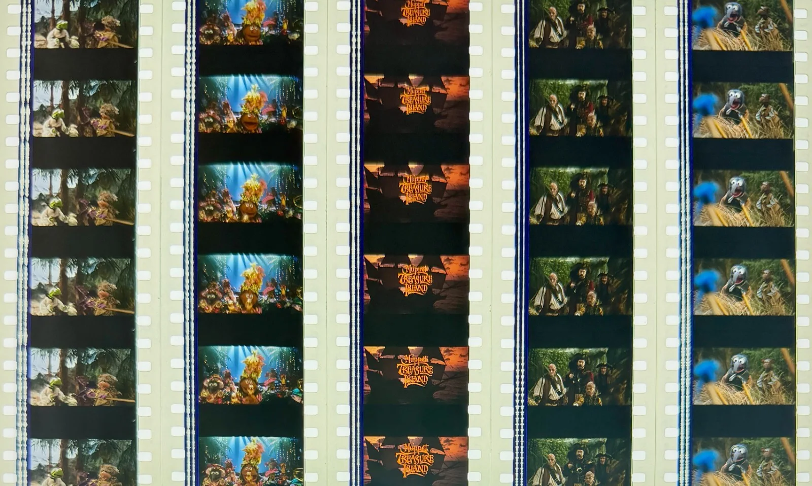 Muppet Treasure Island 1996 Very Rare Unmounted Genuine 35mm Film Cells, изображение 5