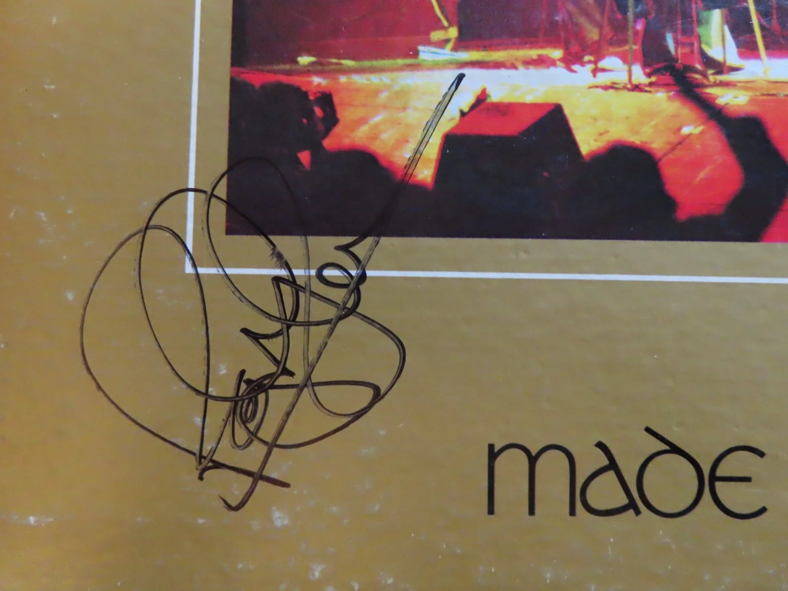 DEEP PURPLE signed MADE IN JAPAN 1980 Record PSA BLACKMORE GILLAN PAICE GLOVER, изображение 5