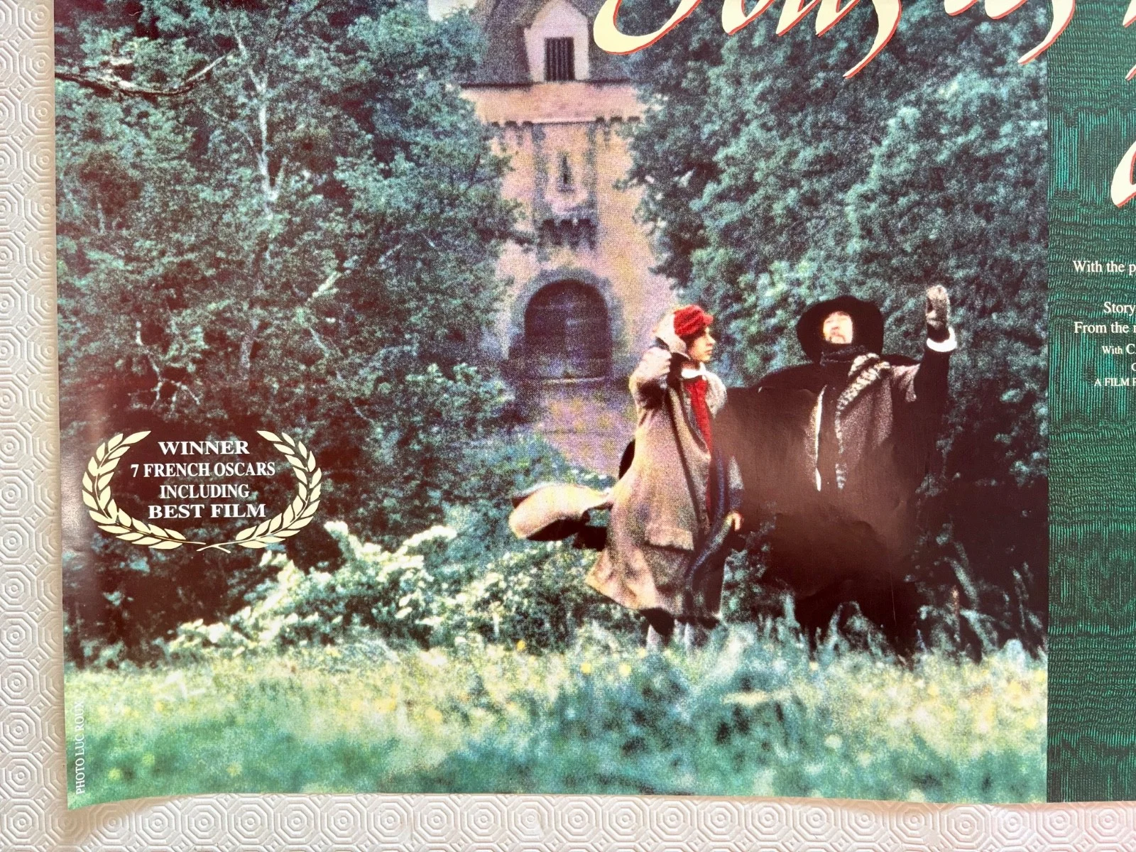 Tous Les Matins Du Monde Original 1991 Quad Poster Anne Brochet, изображение 2