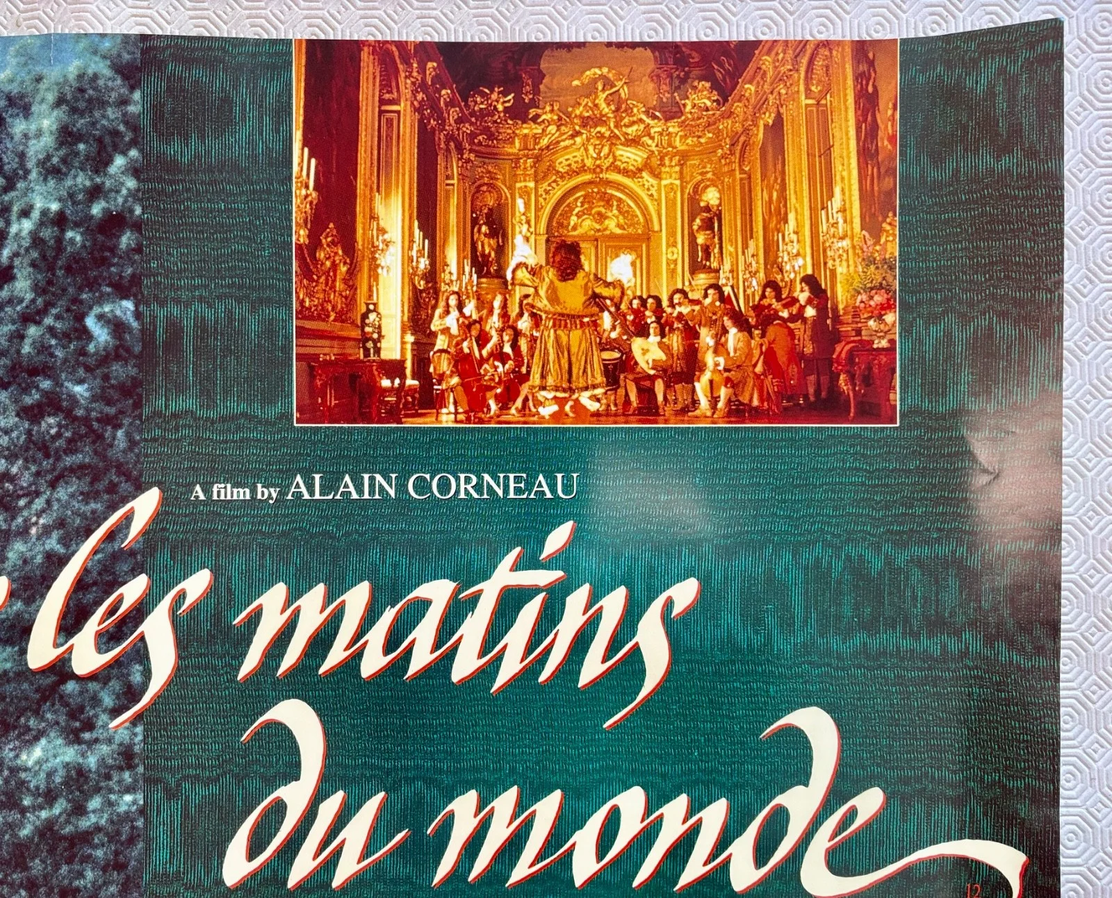 Tous Les Matins Du Monde Original 1991 Quad Poster Anne Brochet, изображение 4