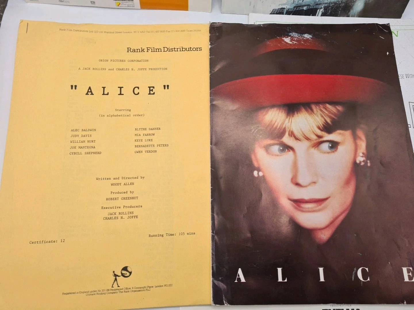 Movie Production Notes And Pictures Lot Private Parts Alice Austin Powers A67, изображение 4