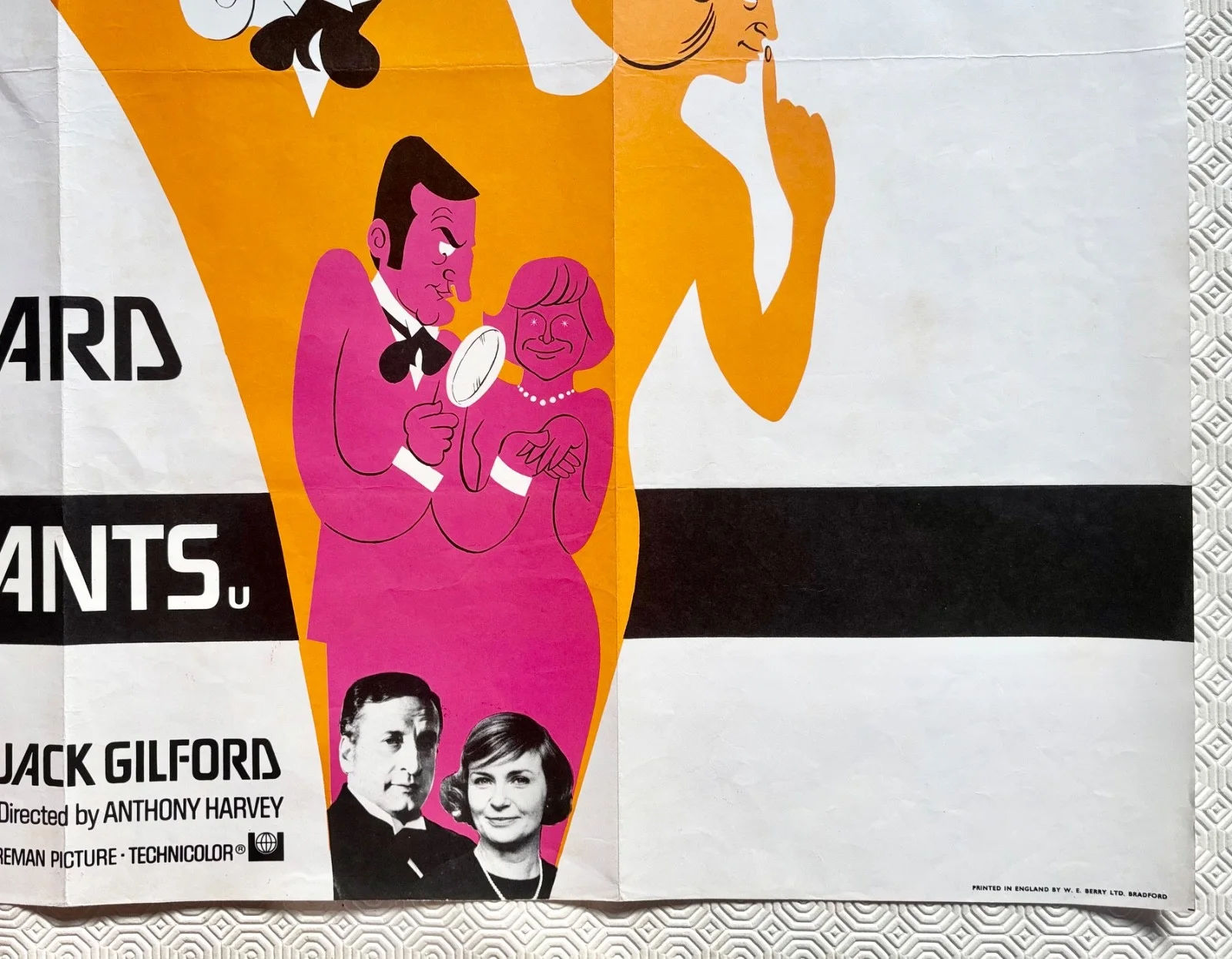 They Might Be Giants Original 1971 Quad Poster George C Scott Joanne Woodward, изображение 3