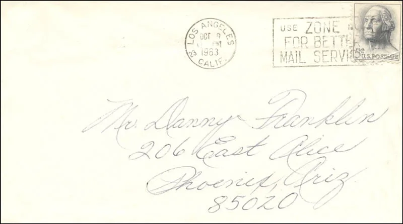 Mary Ann Mobley — MARY ANN MOBLEY - TYPED LETTER SIGNED 05/26/1964, image 2