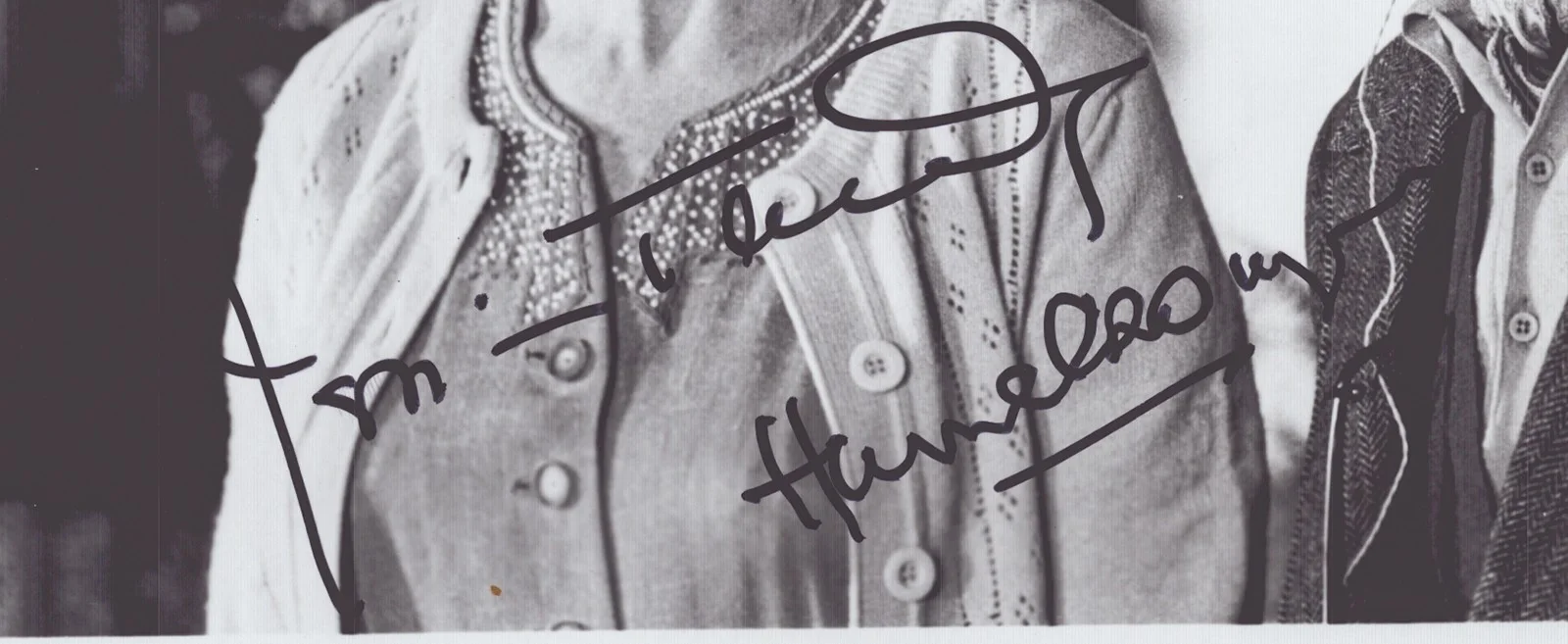 Jessica Tandy, Hume Cronyn — THE WORLD ACCORDING TO GARP MOVIE CAST - AUTOGRAPHED SIGNED PHOTOGRAPH, изображение 2