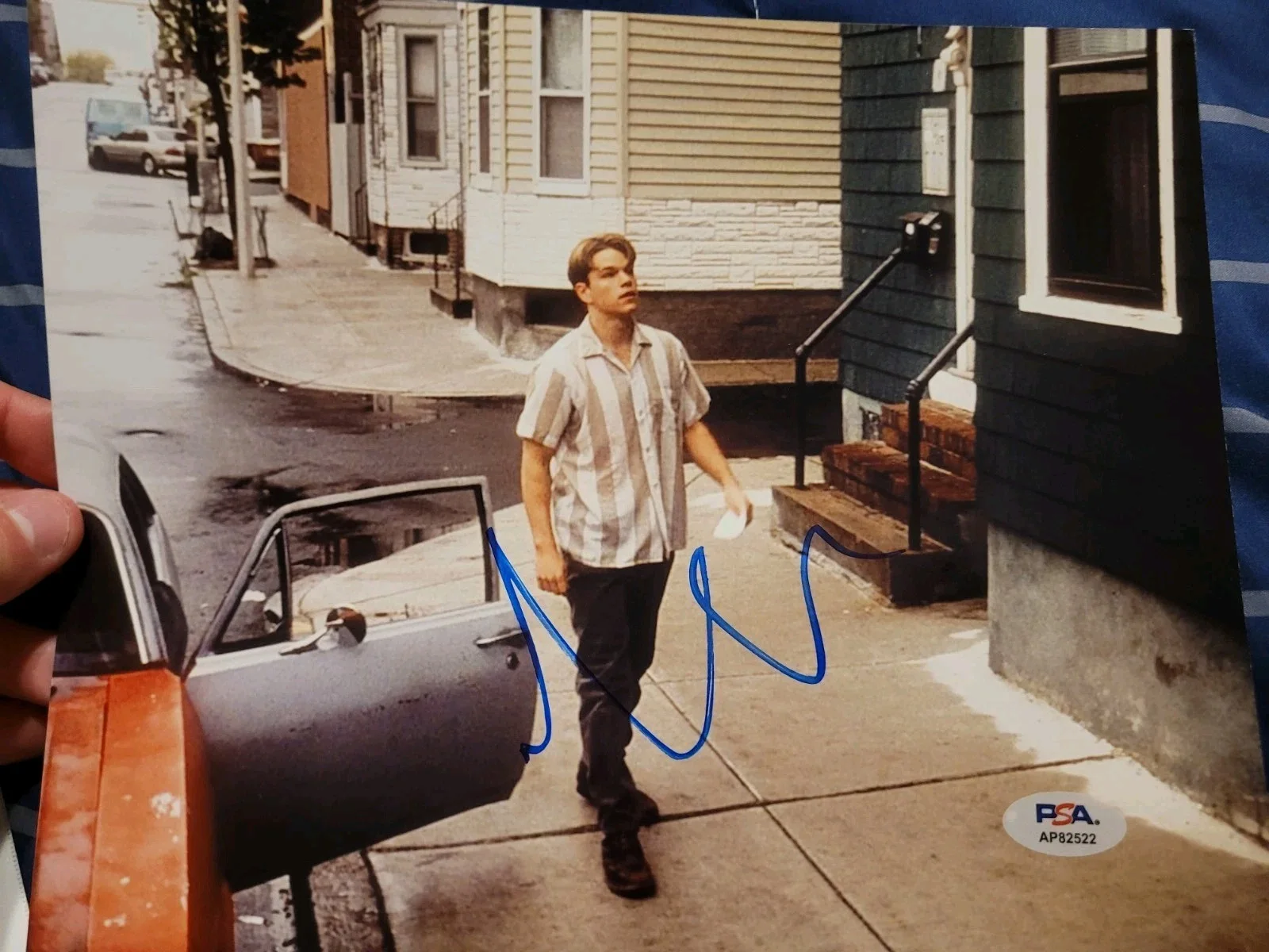 matt damon — Matt Damon Signed autograph 8x10 PSA COA Bourne Good Will Hunting Rounders Ryan, изображение 3