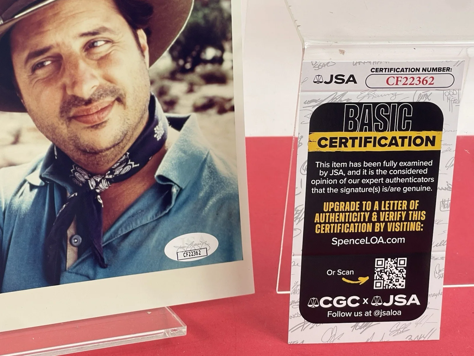 Jon Lovitz City Slickers II hand signed 8x10 photograph JSA Certified, изображение 3