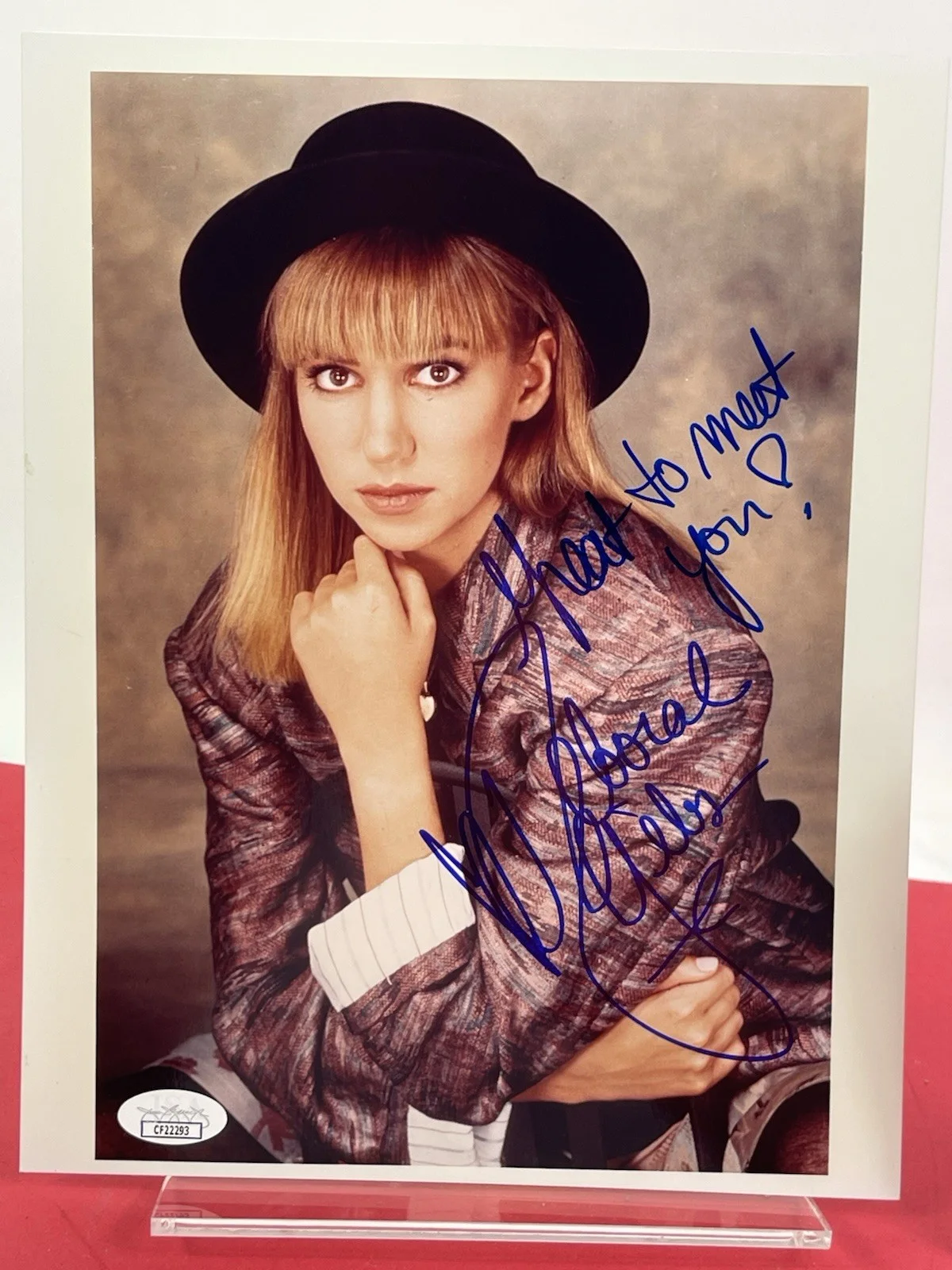 Debbie Gibson hand signed 8x10 photograph JSA Certified ( #2), изображение 2