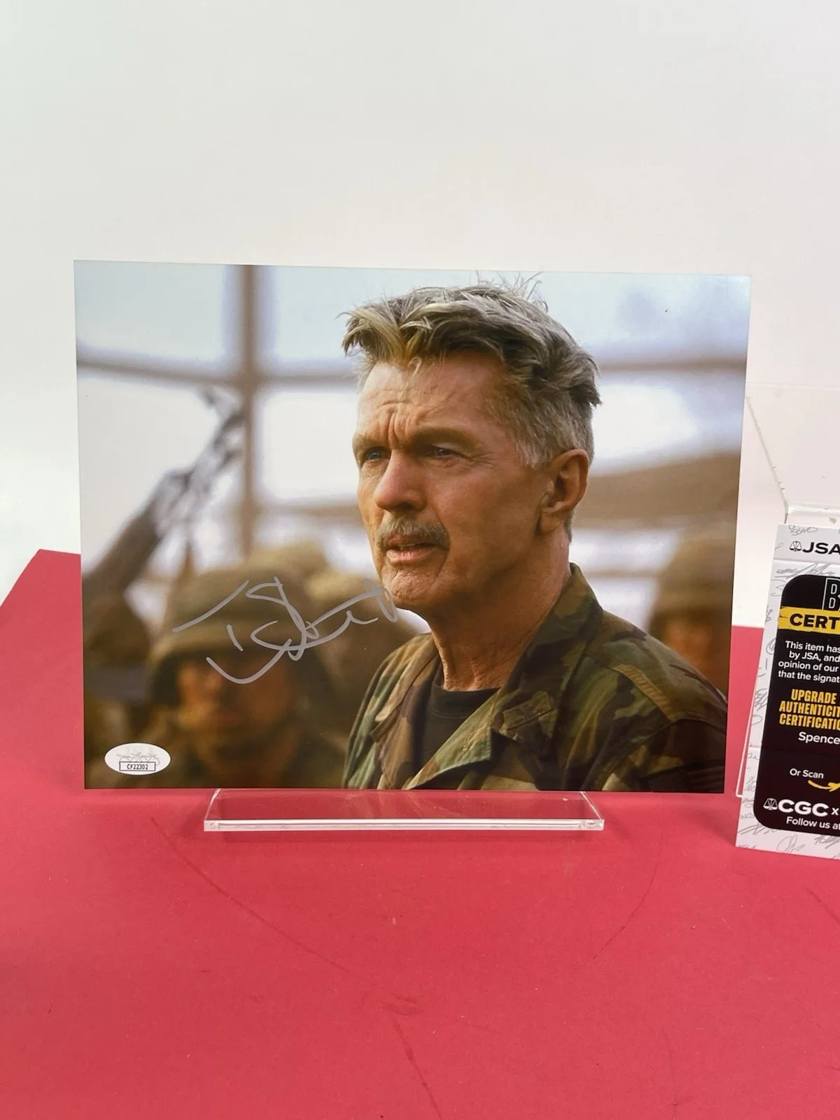 Tom Skerritt "Tears Of The Sun" Hand Signed 8x10 JSA Certified Authentic, image 2
