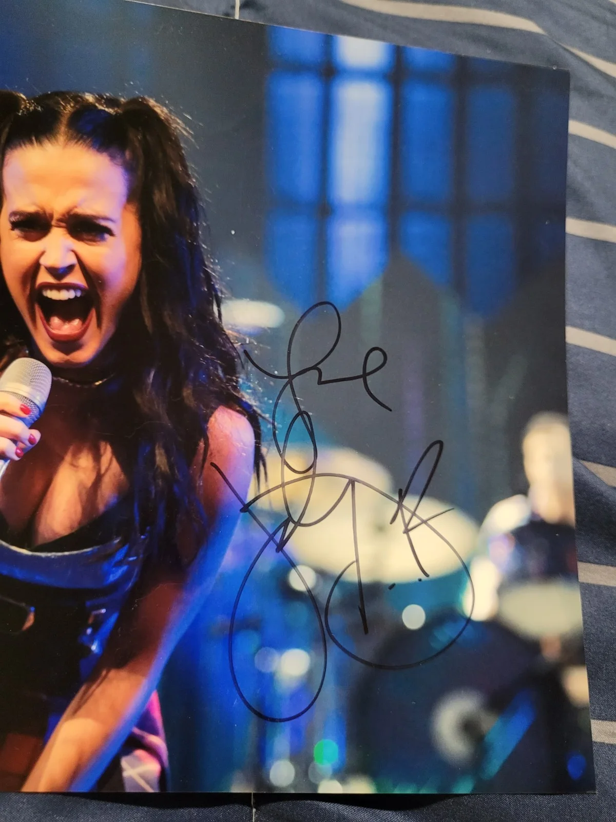 Katy Perry Signed autograph 8x10 PSA COA Love Inscription Kissed A Girl Justin, изображение 3
