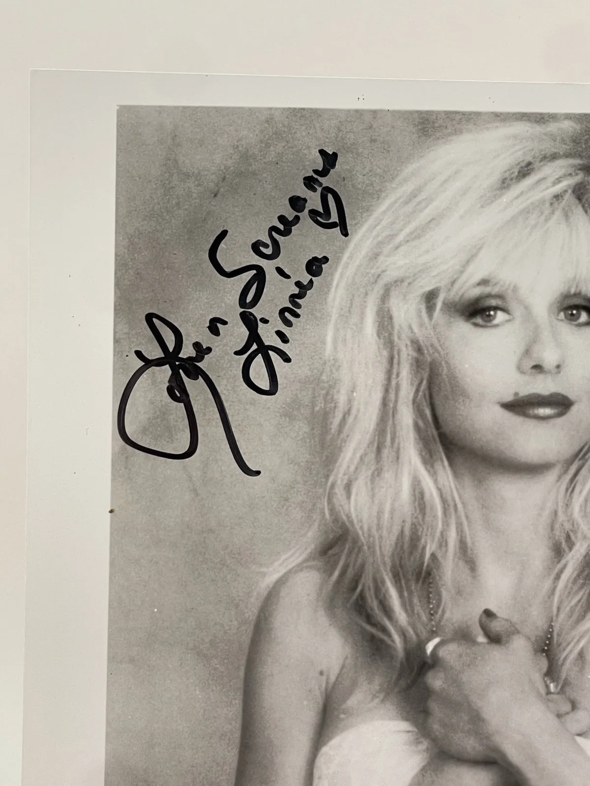 Scream Queen Linnea Quigley " Jack-O" hand signed 8x10 photograph JSA Certified, image 3