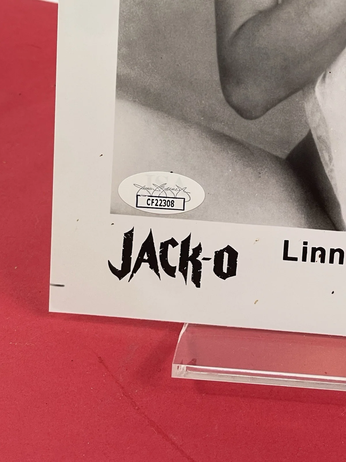 Scream Queen Linnea Quigley " Jack-O" hand signed 8x10 photograph JSA Certified, image 4