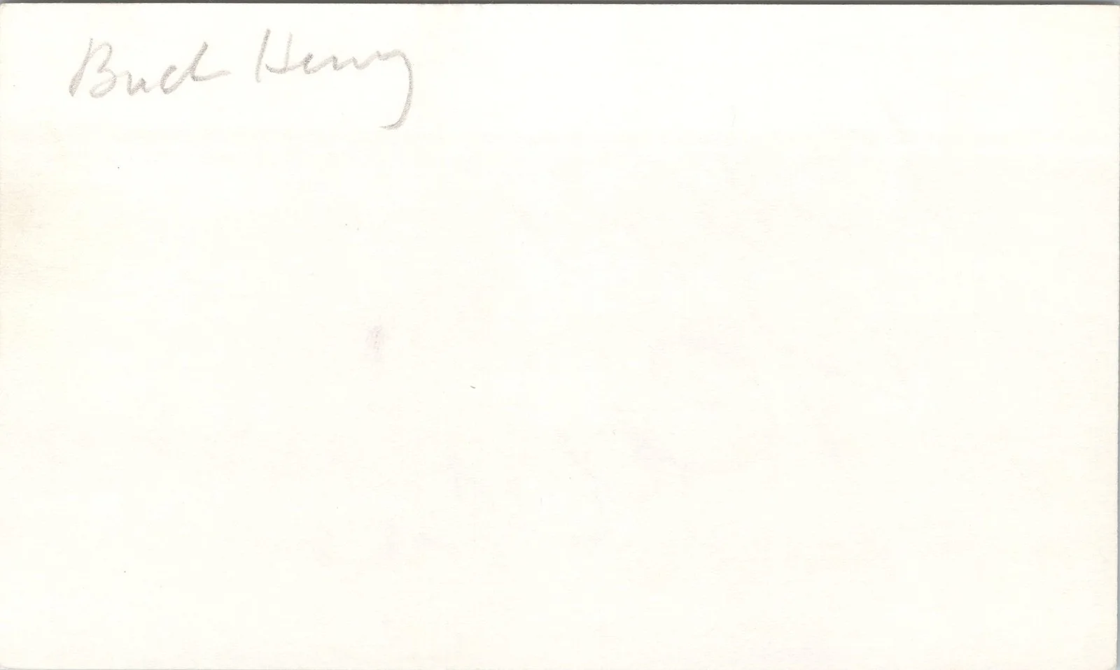 Buck Henry — Buck Henry Signed 3x5 Index Card The Graduate Autographed, изображение 2