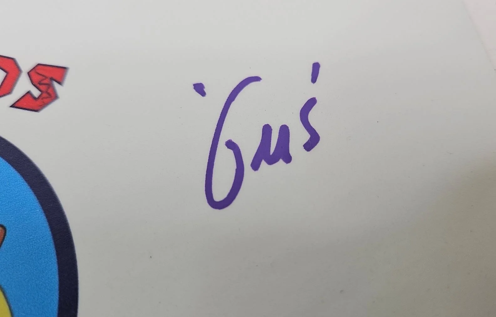 Giancarlo Esposito — Rare Breaking Bad Signed "Gus" Los Pollos Hermanos Label WWOC -COA, изображение 3