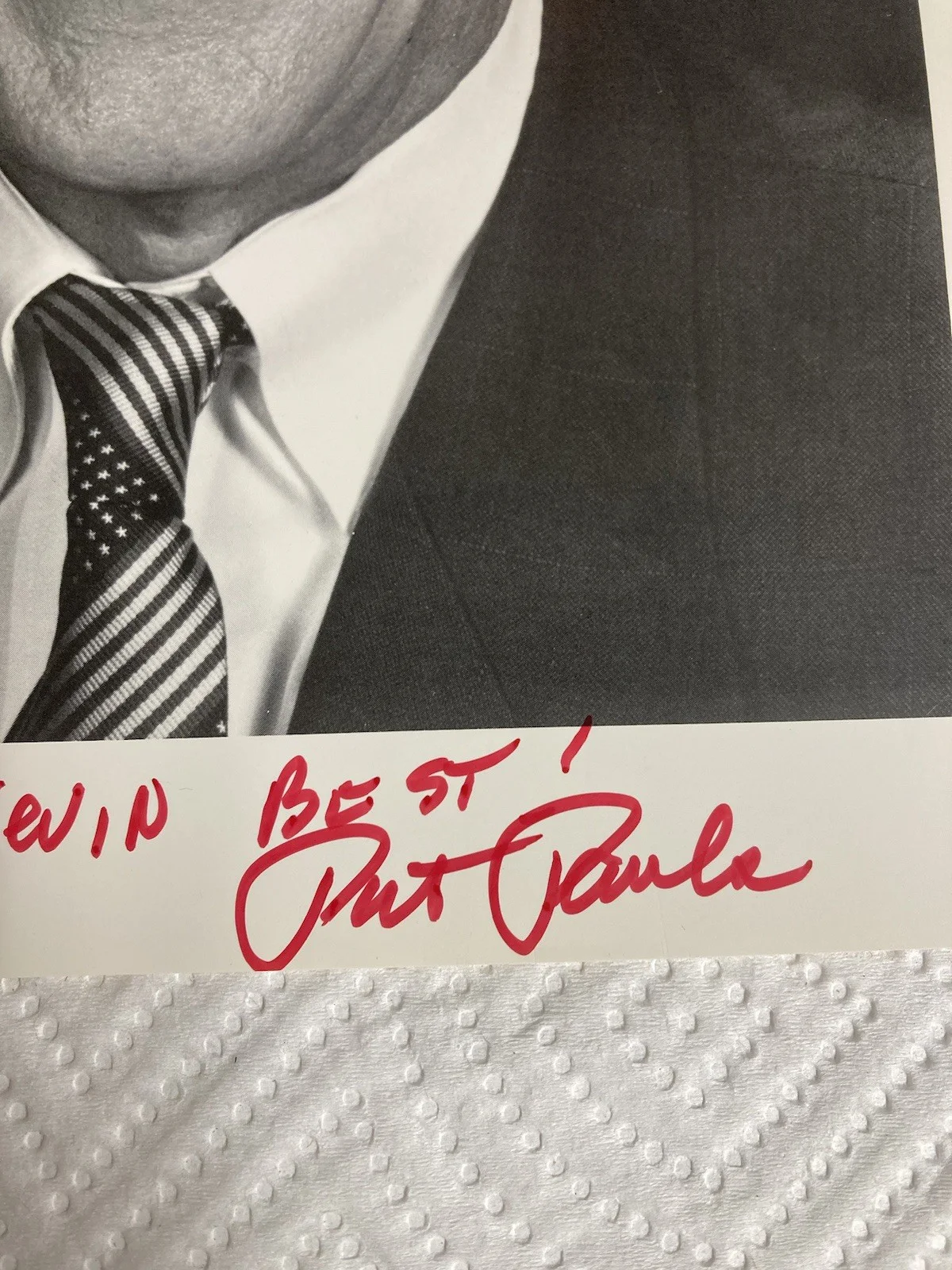 pat paulsen — Pat Paulsen Autographed Picture 8x10 Signed In Red, изображение 3
