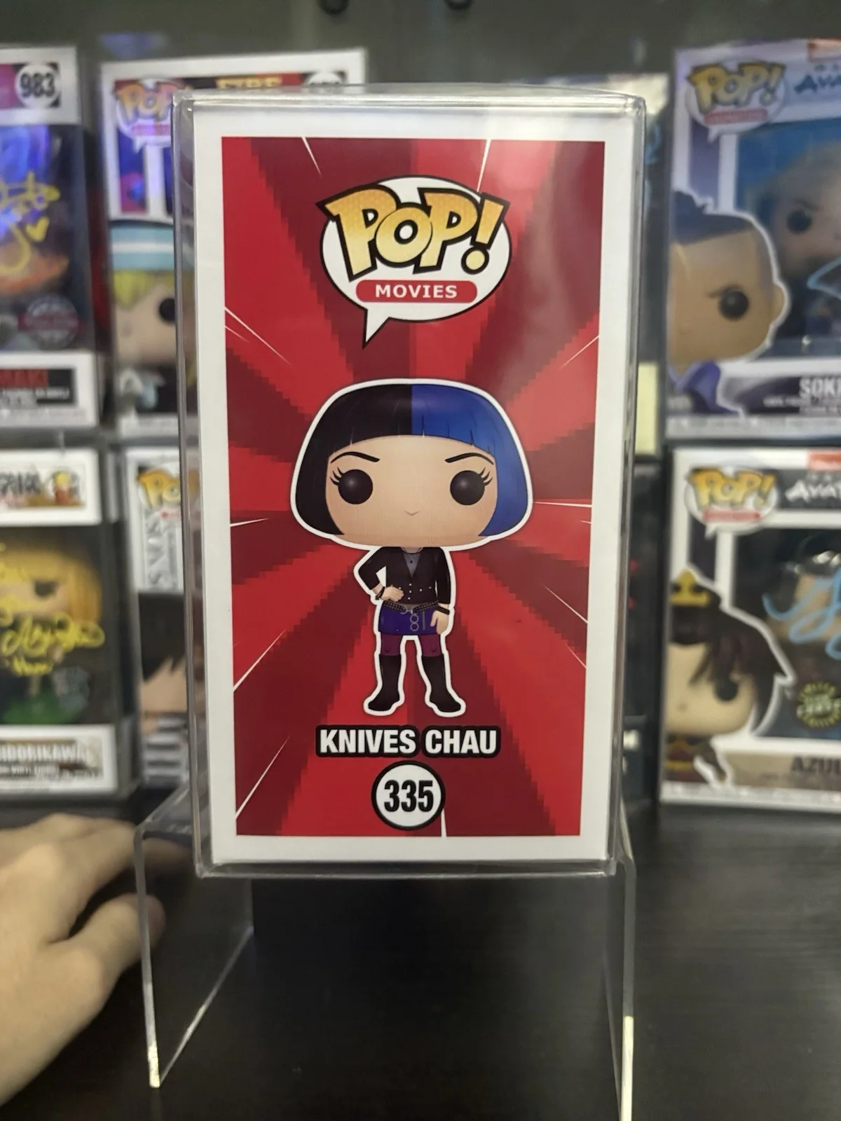 ELLEN WONG — Scott Pilgrim Vs The World Knives Chau Funko Pop 335 Signed By Ellen Wong JSA, image 4