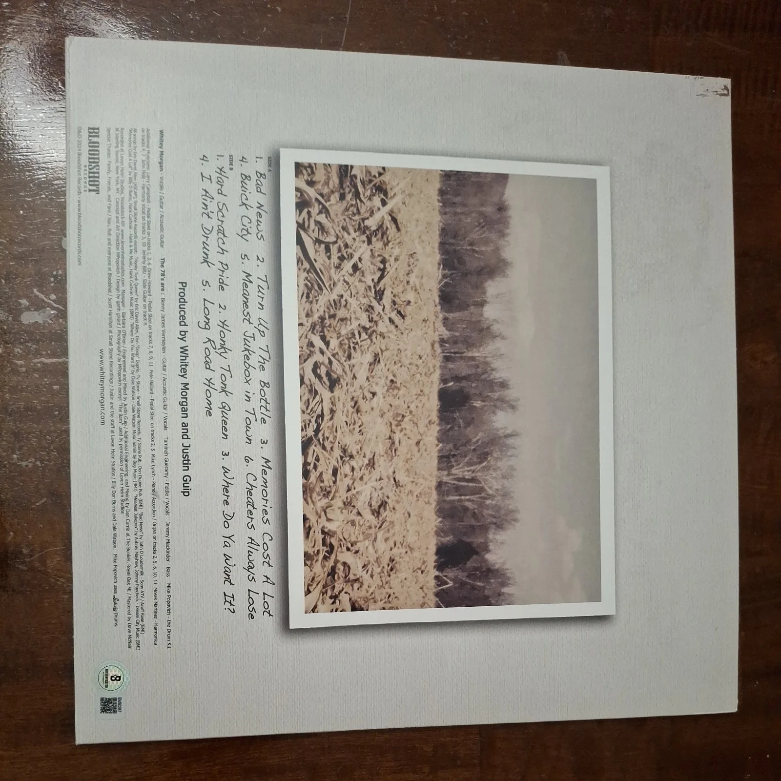 Whitey Morgan and The 78's Signed Autographed Vinyl Beckett Bas COA #BV80287, изображение 3