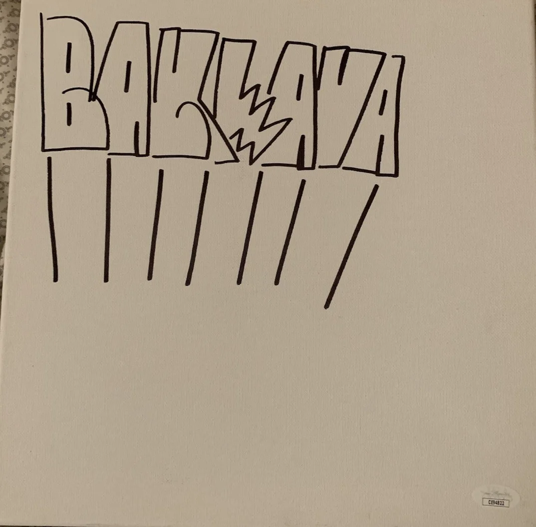 Action Bronson Sketch Drawing Hip Hop Rap Autographs, image 2