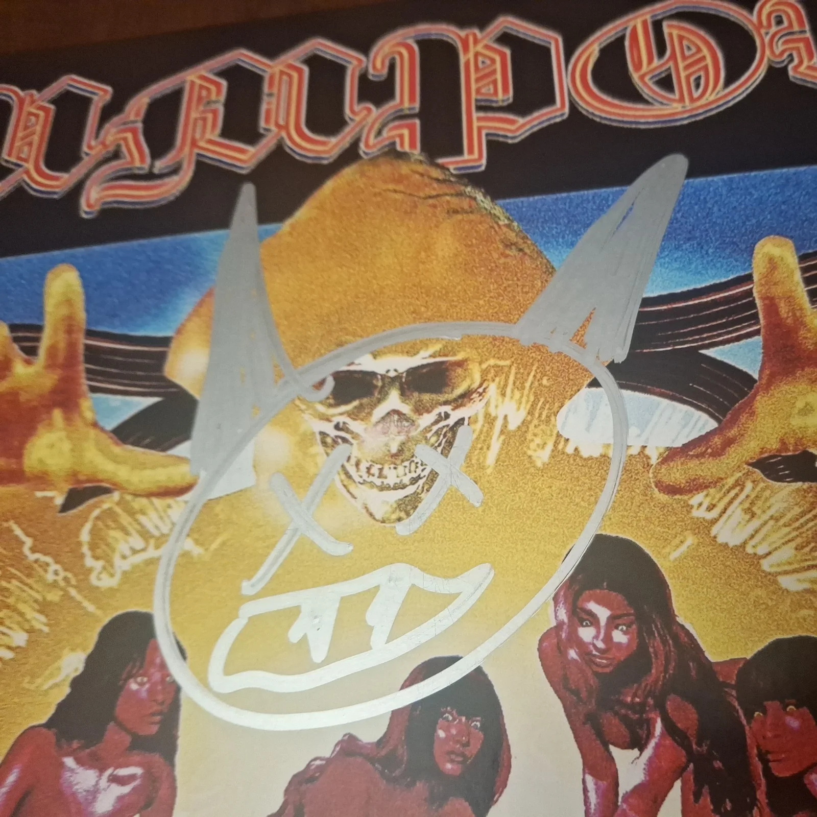 Osamason LIL O Rapper Signed Jump Out LP Vinyl Bas Beckett Certified #BV80295, image 2