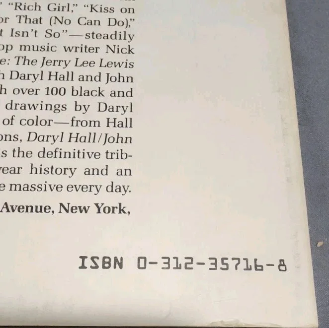 Daryl Hall & John Oates SIGNED Dangerous Dances Book 1984 First Edition VG, image 5