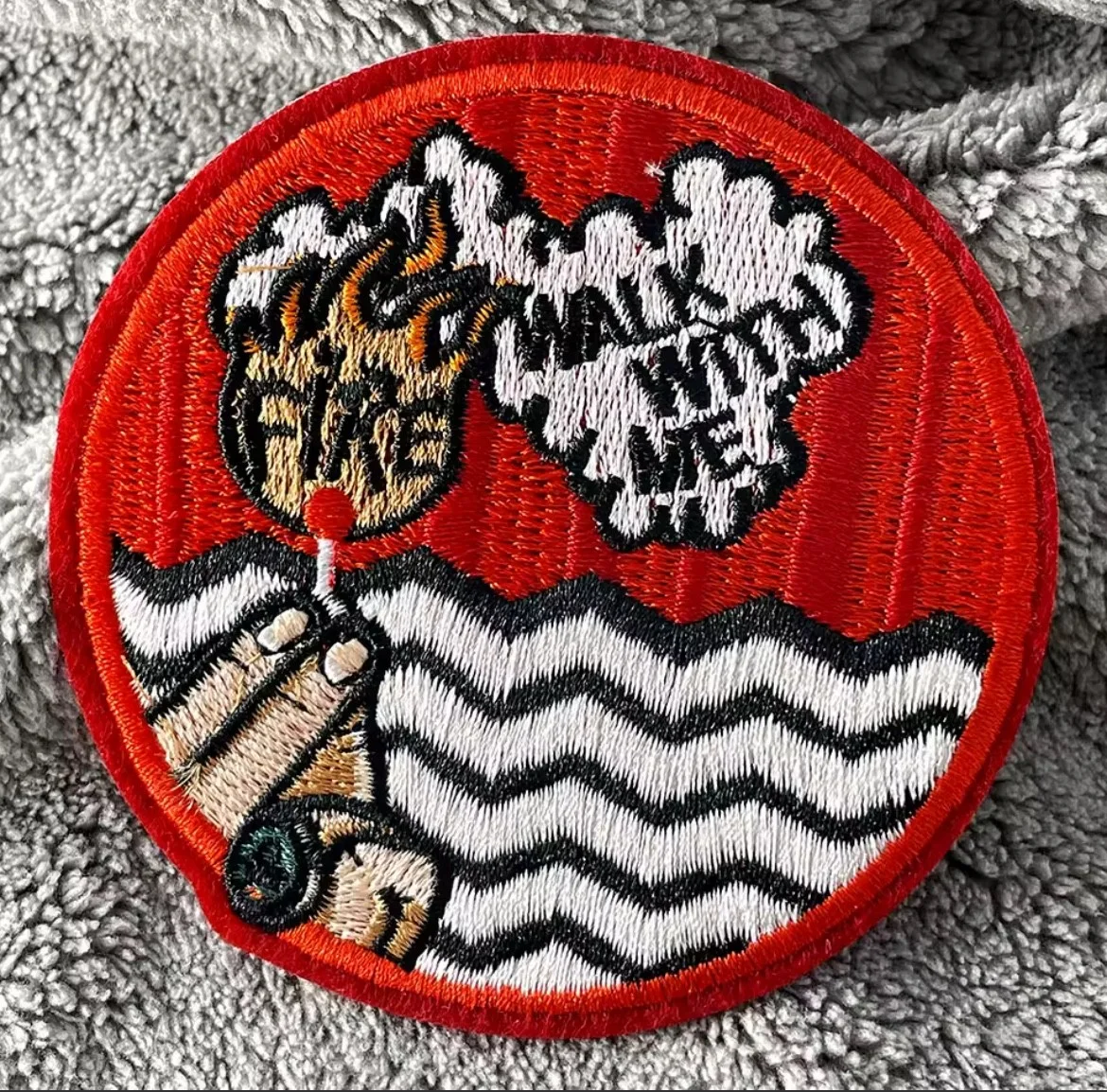 David Lynch Twin Peaks Fire Walk With Me Embroidered Applique Iron On Patch, image 5