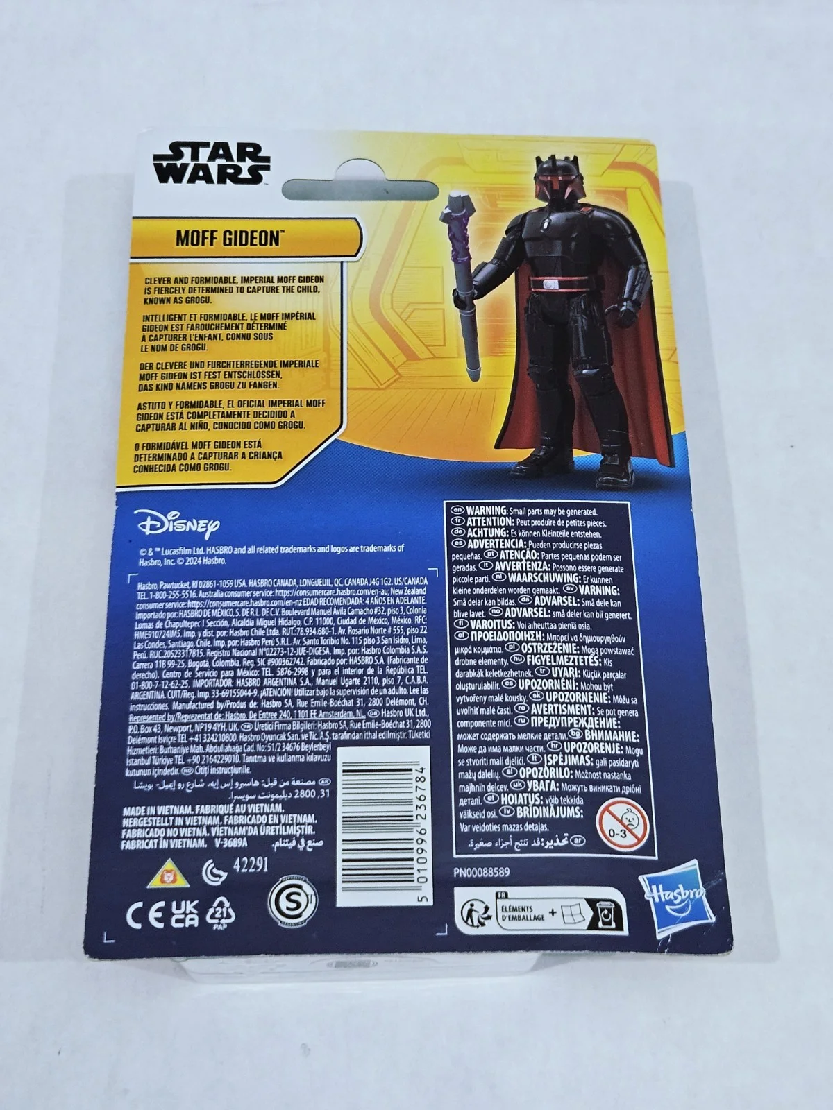 Eduardo Esposito — Giancarlo Esposito Autographed Signed Moff Gideon Hasbro Figurine JSA Certified, image 3