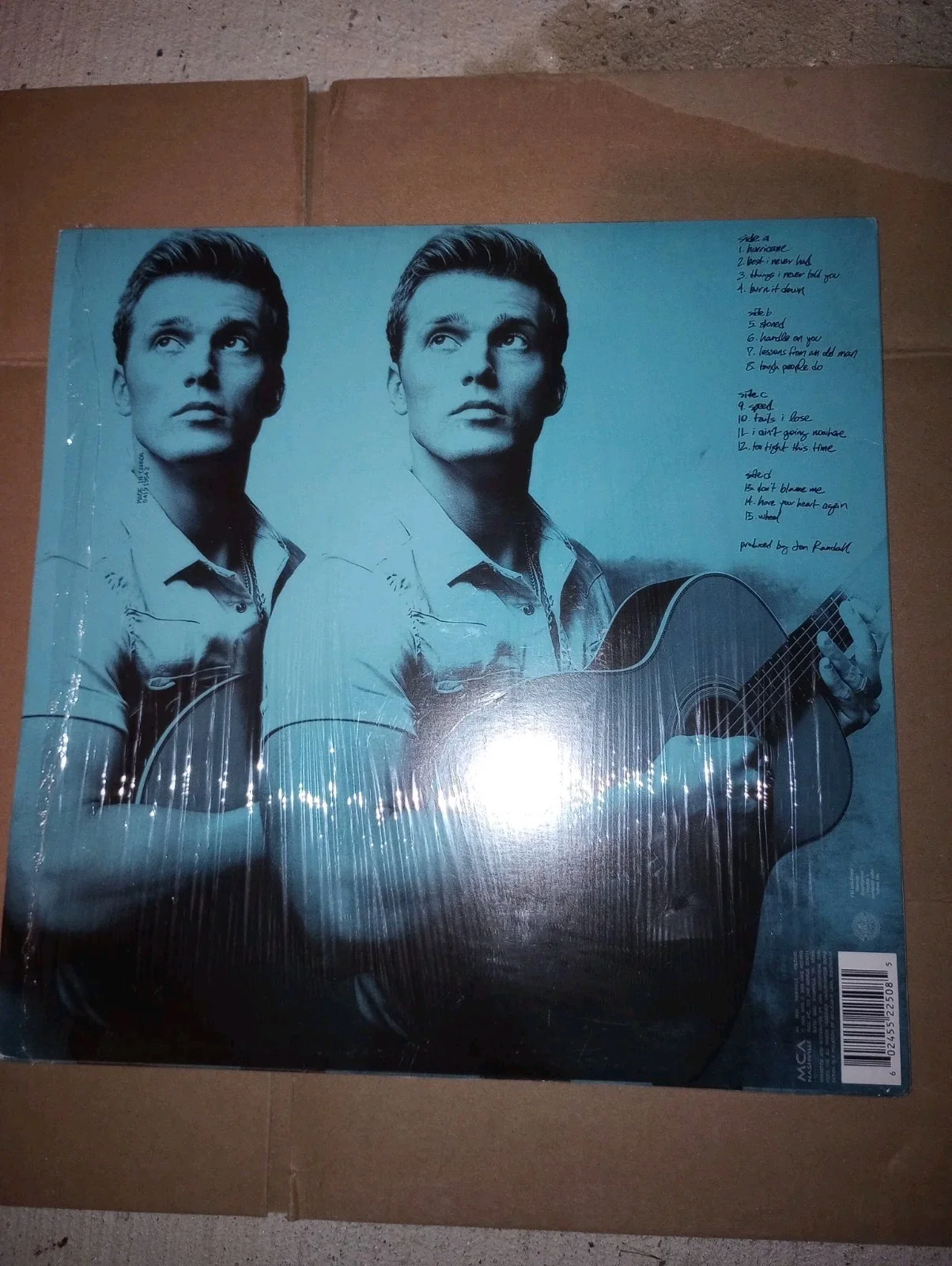 PARKER MCCOLLUM Never Enough Signed Flat & White 2LP Vinyl Album VG 2023, image 3