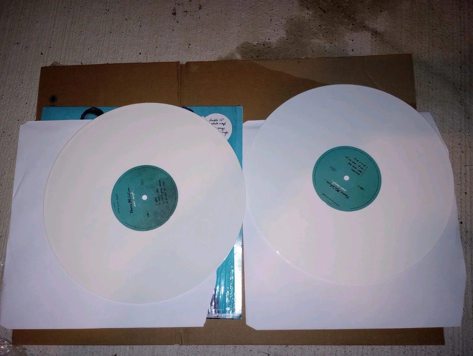 PARKER MCCOLLUM Never Enough Signed Flat & White 2LP Vinyl Album VG 2023, image 5