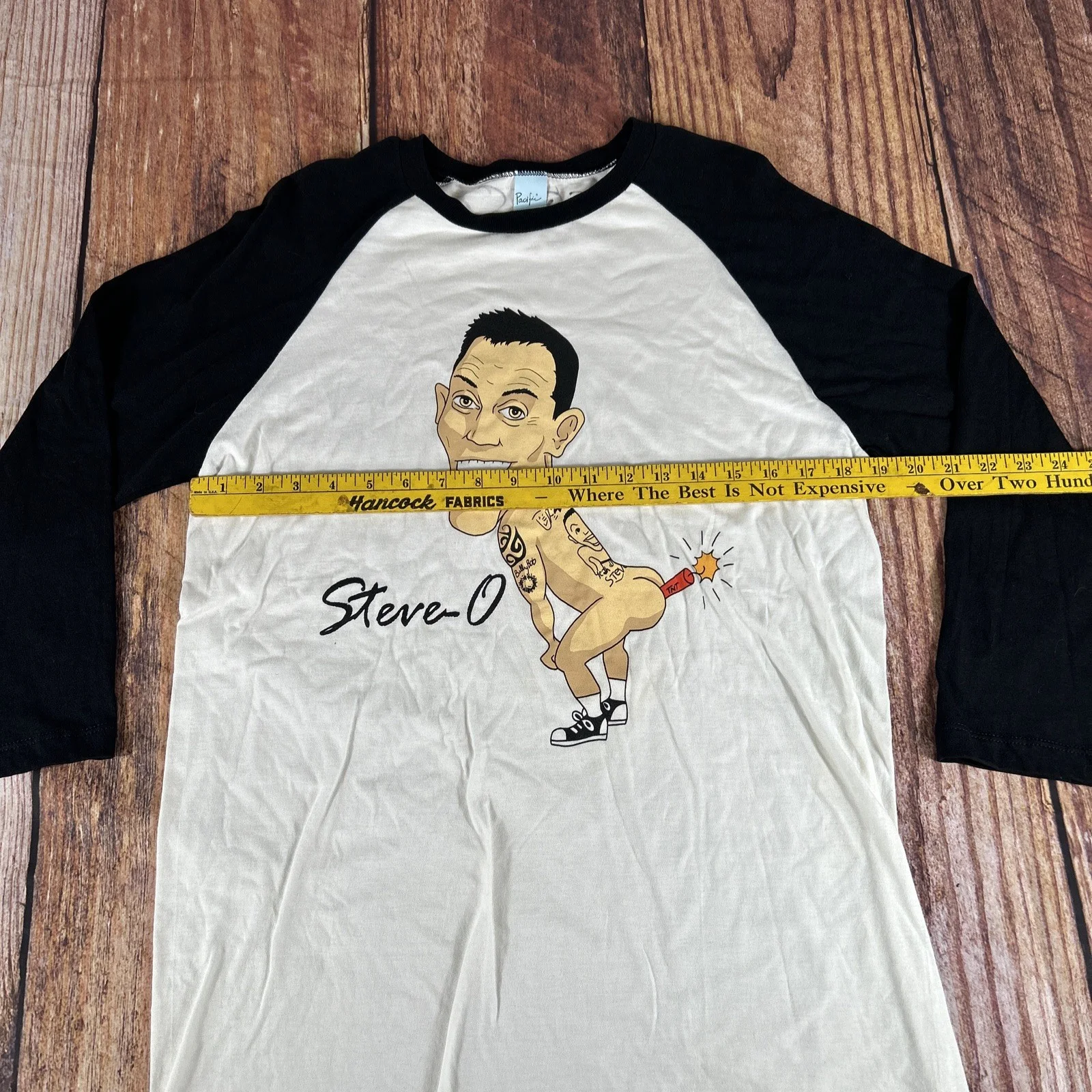 Steve-O Autographed (Signed) Jack Ass MTV Long Sleeve Shirt Medium, image 4