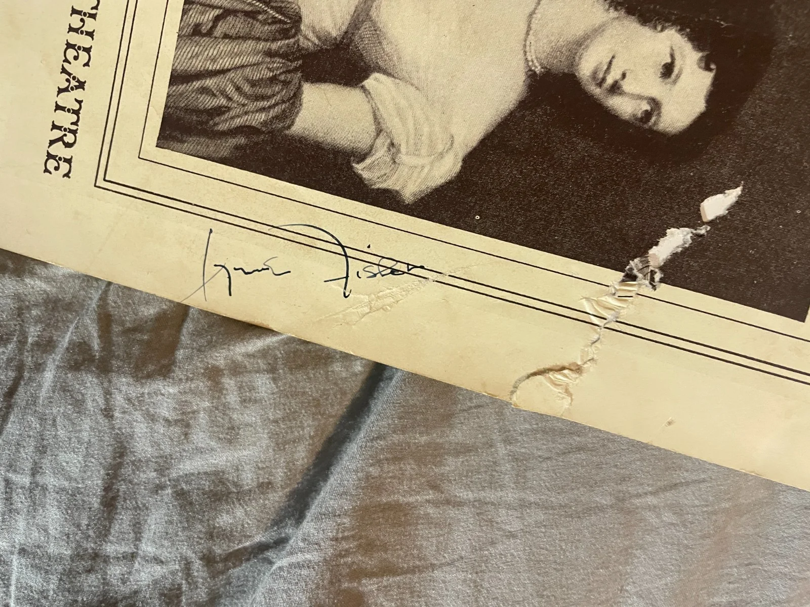 1935 Maxine Elliott's Theatre Playbill The Children's Hour Signed by 3 Autograph, изображение 4