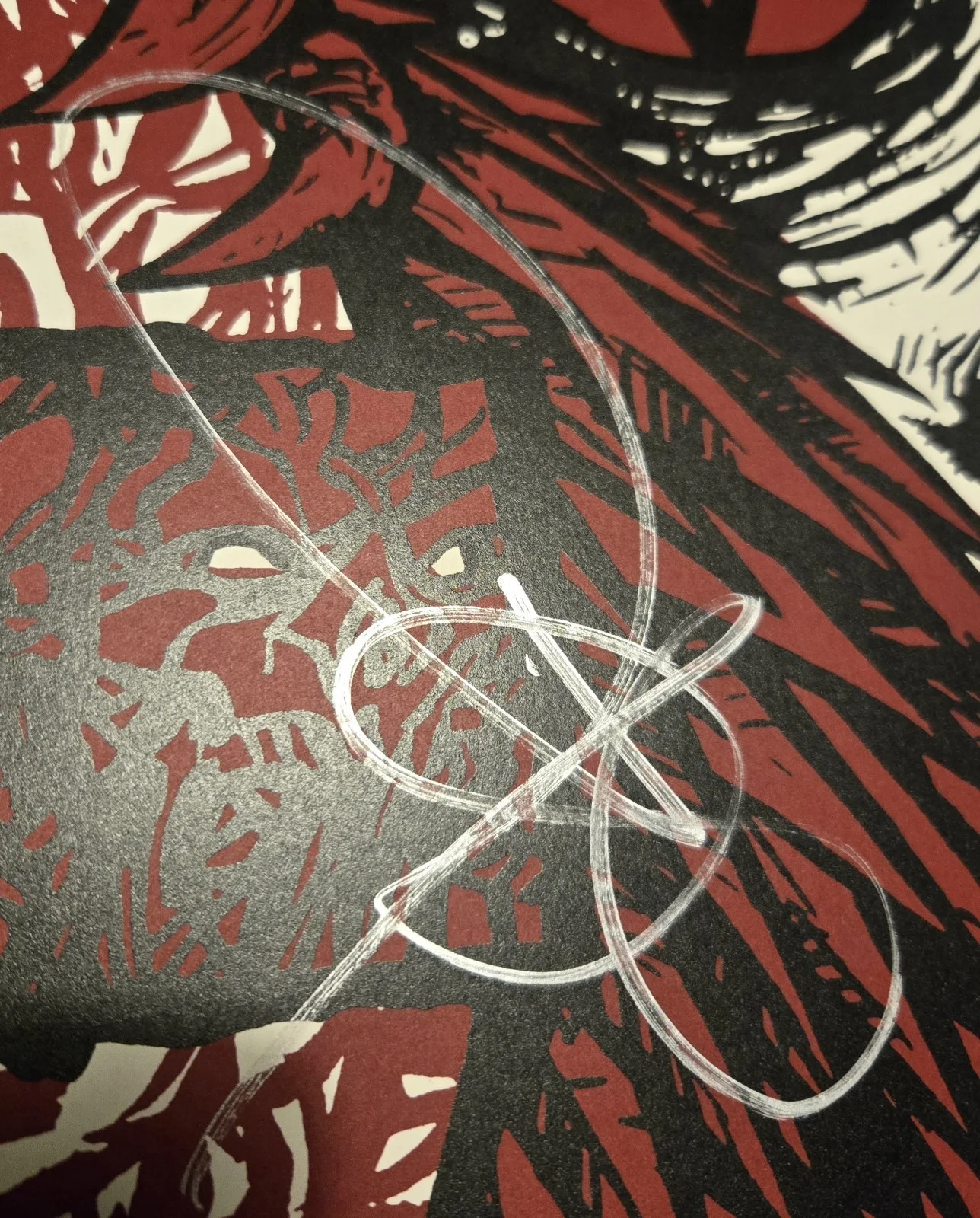 Slayer Autographed (3 sigs) 24x35 Concert Poster By Dewitt San Antonio 6/23/06, изображение 4
