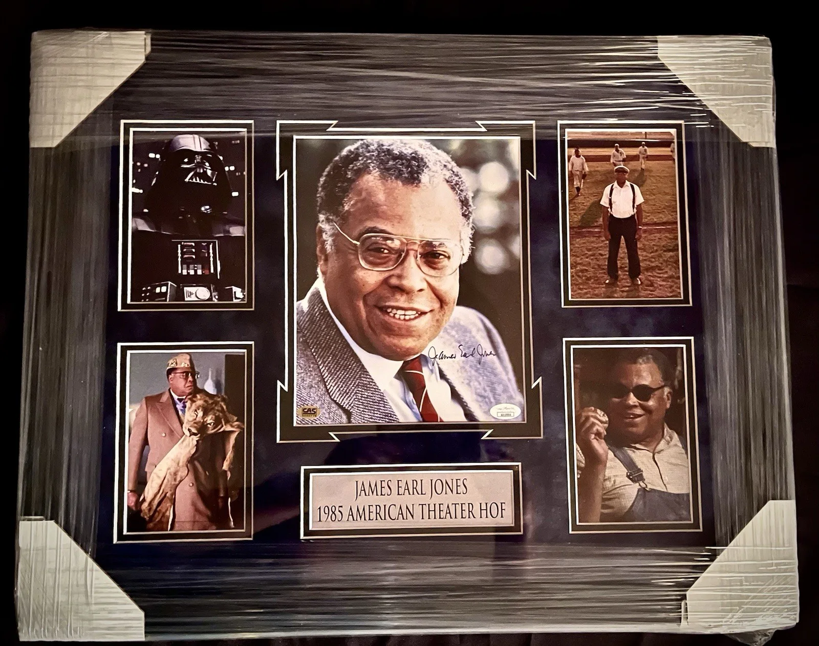 James Earl Jones — JAMES EARL JONES Display Signed 8x10 Photo JSA Star Wars Framed ￼