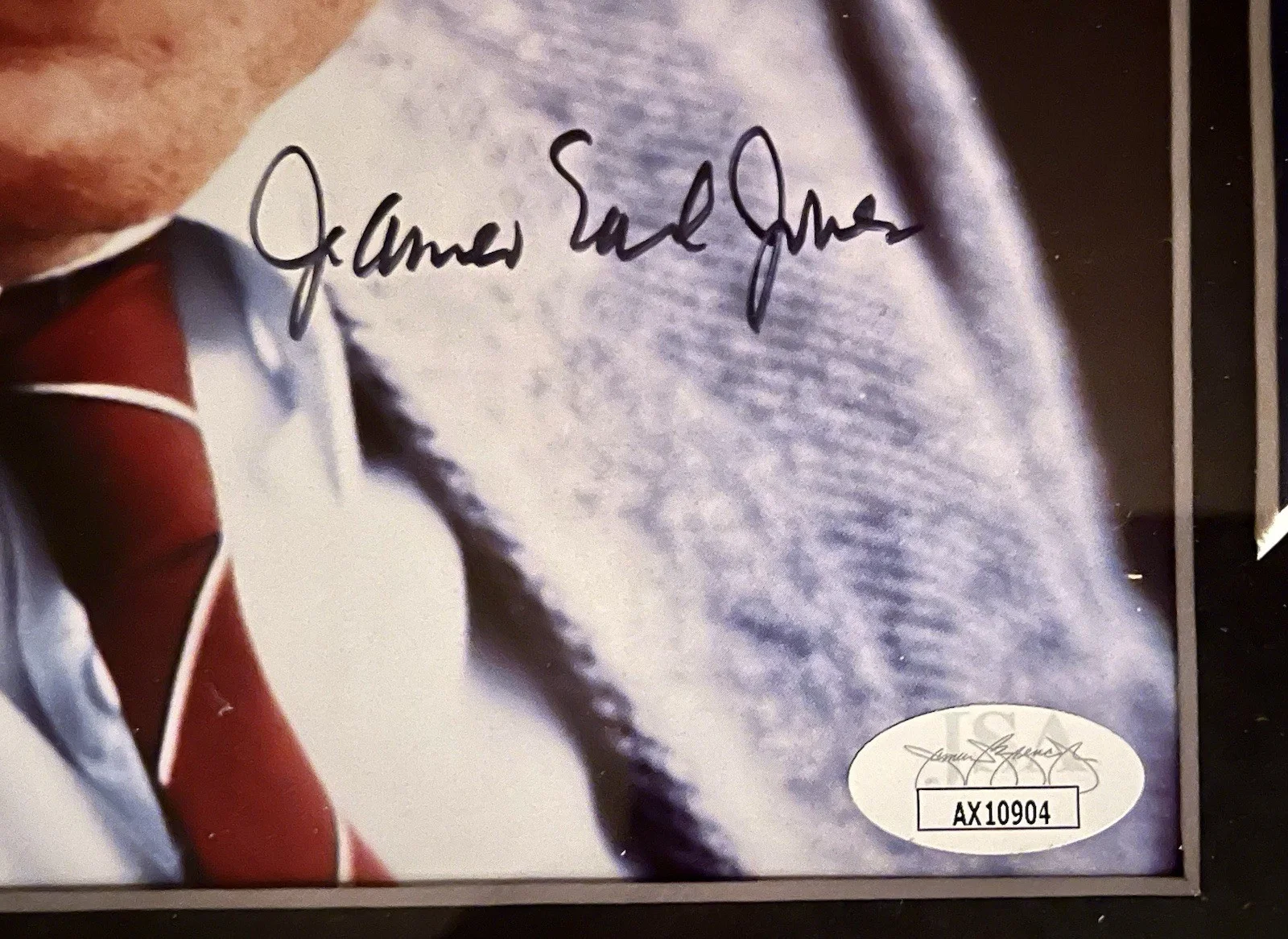 James Earl Jones — JAMES EARL JONES Display Signed 8x10 Photo JSA Star Wars Framed ￼, изображение 3