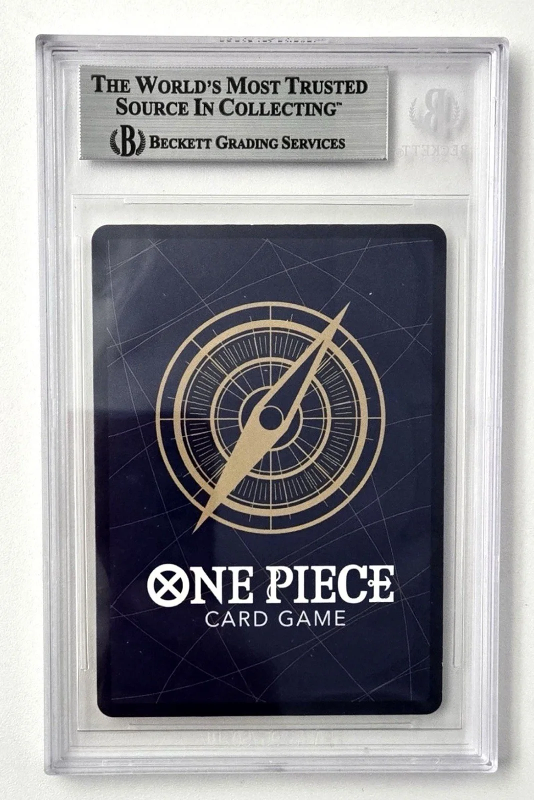 Colleen Clinkenbeard — Colleen Clinkenbeard Signed Card Monkey D Luffy One Piece Slab Beckett Auto, image 2
