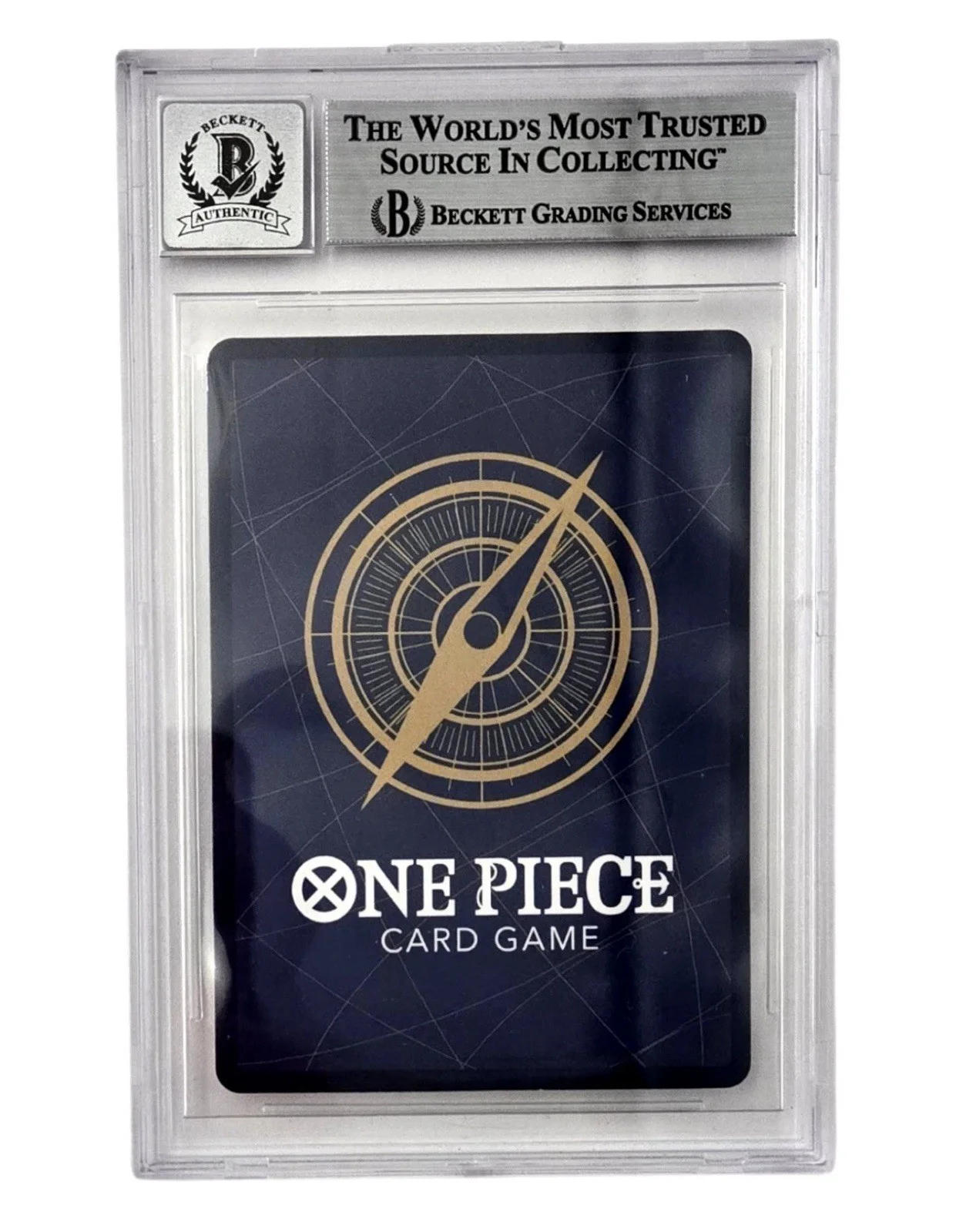 Colleen Clinkenbeard — Colleen Clinkenbeard Signed Card Monkey Luffy One Piece Slab Beckett 10 Auto, изображение 2