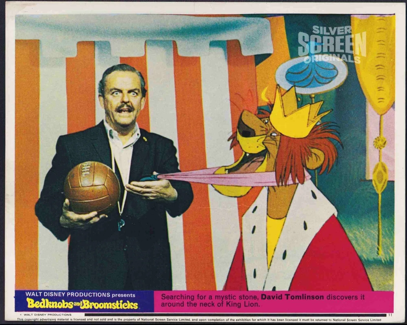 Bedknobs and Broomsticks 12x ORIGINAL UK FOH Lobby Cards Angela Lansbury Disney, изображение 5