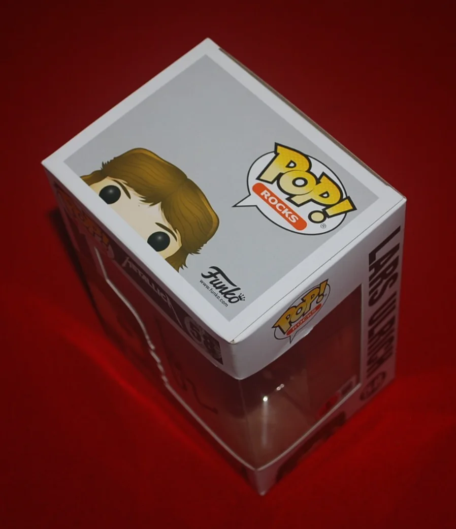 METALICA drummer LARS ULRCH Signed Funko Pop Beckett COA BV81441, image 2