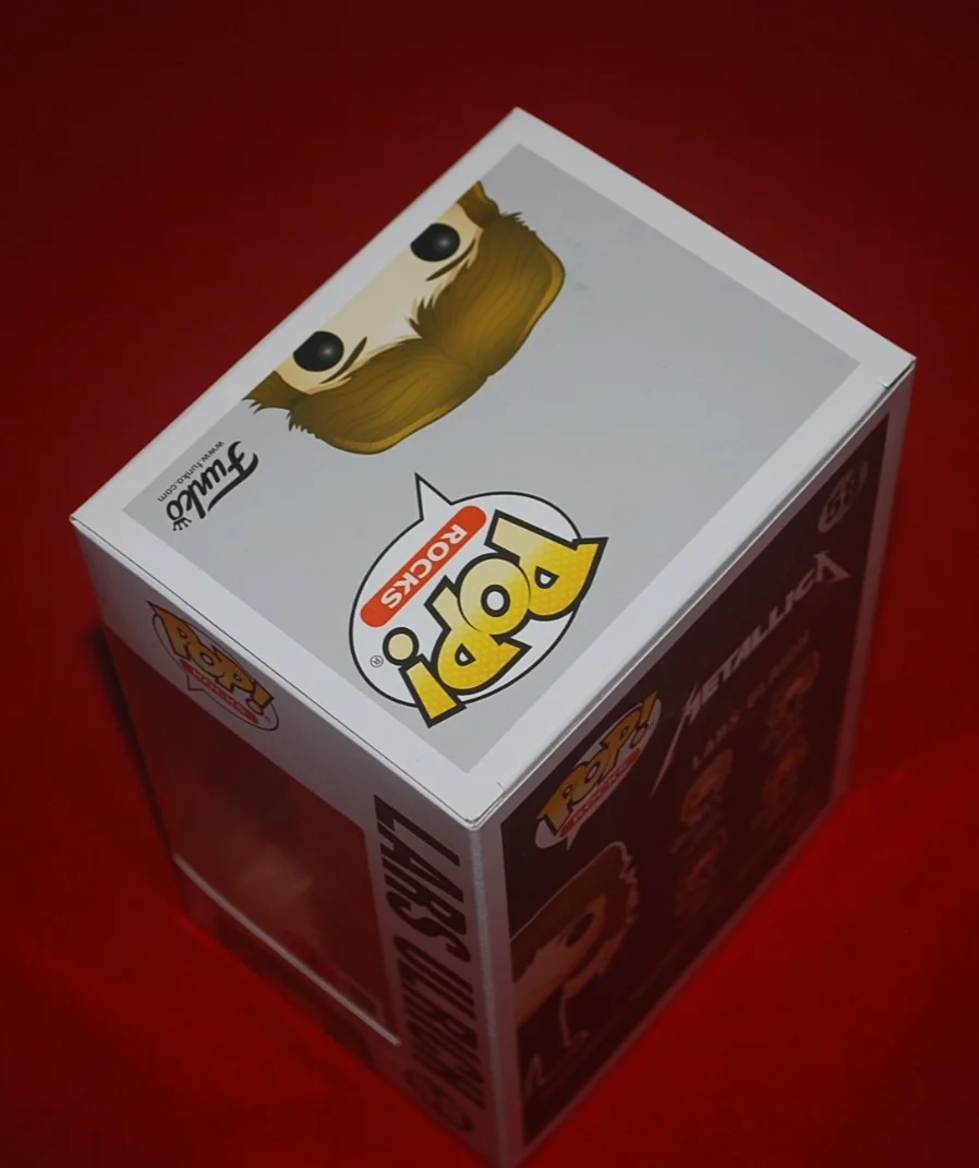 METALICA drummer LARS ULRCH Signed Funko Pop Beckett COA BV81443, изображение 5
