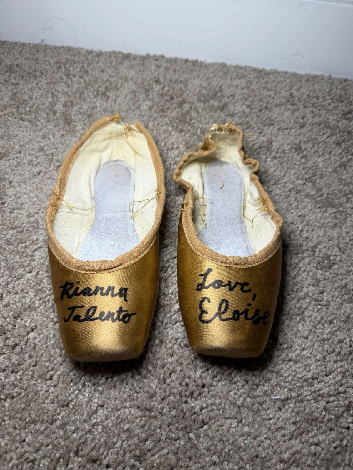 Autographed Pointe Shoes from Rianna Talento (Eloise), image 3