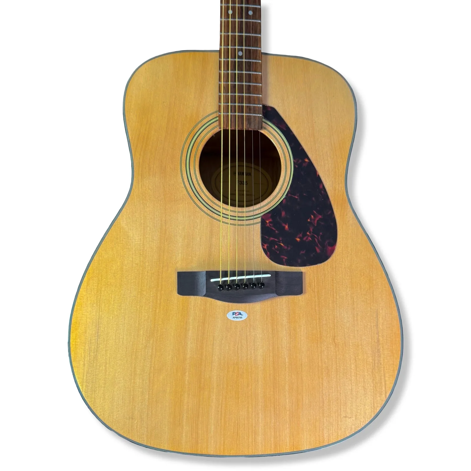 Jackson Browne Signed Autographed Acoustic Guitar PSA/DNA Authenticated, изображение 3