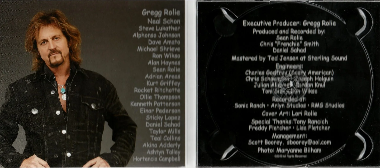 SIGNED JOURNEY SANTANA GREGG ROLIE AUTOGRAPHED CD CERTIFIED JSA COA # GG18014, image 3